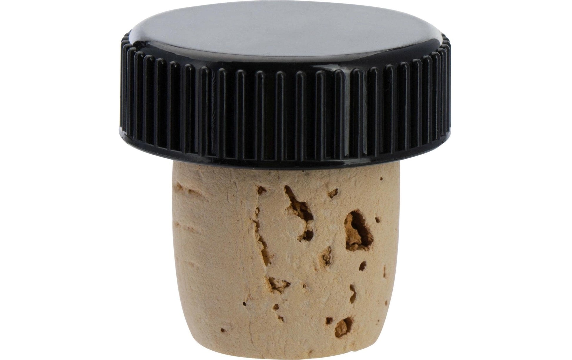 Westmark Flaschenverschluss Griffkorken N-Kork – Holz/Naturkork/Polypropylen, 10 Stk., für 0,7–1 l Flaschen
