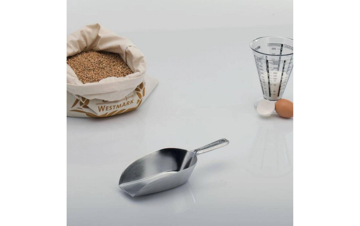Westmark Giesslöffel, 10 × 25 × 5 cm, Aluminium, Silber