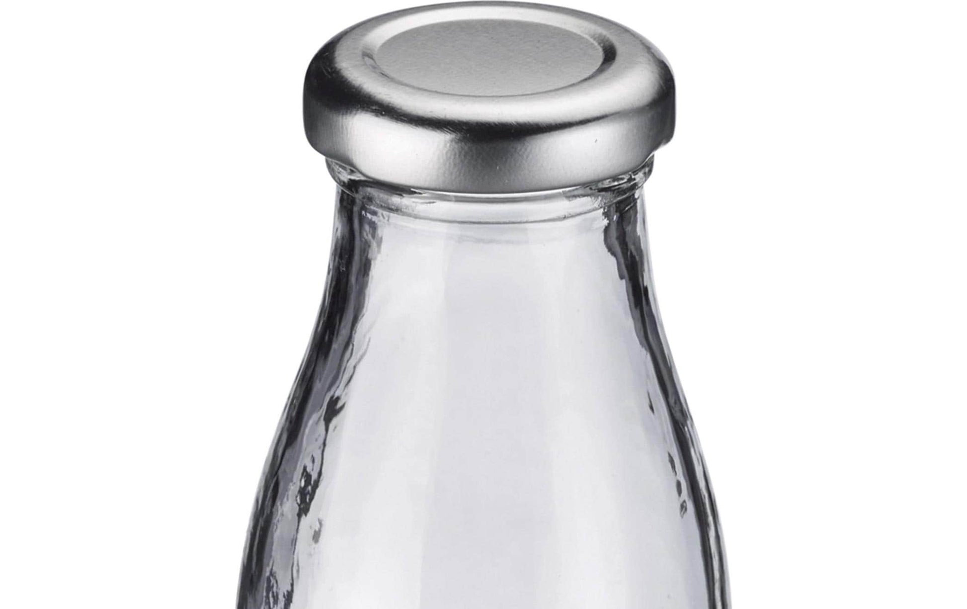 Westmark Einmachflasche – 250 ml, Ø 6 cm, H 16 cm, Glas/Edelstahl, Schraubverschluss, spülmaschinenfest