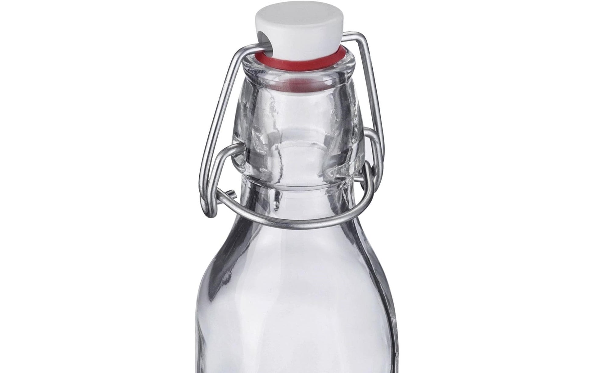 Westmark Einmachflasche – 125 ml, Ø 5,0 cm, H 15,0 cm, Glas, Transparent, Bügelverschluss, spülmaschinenfest