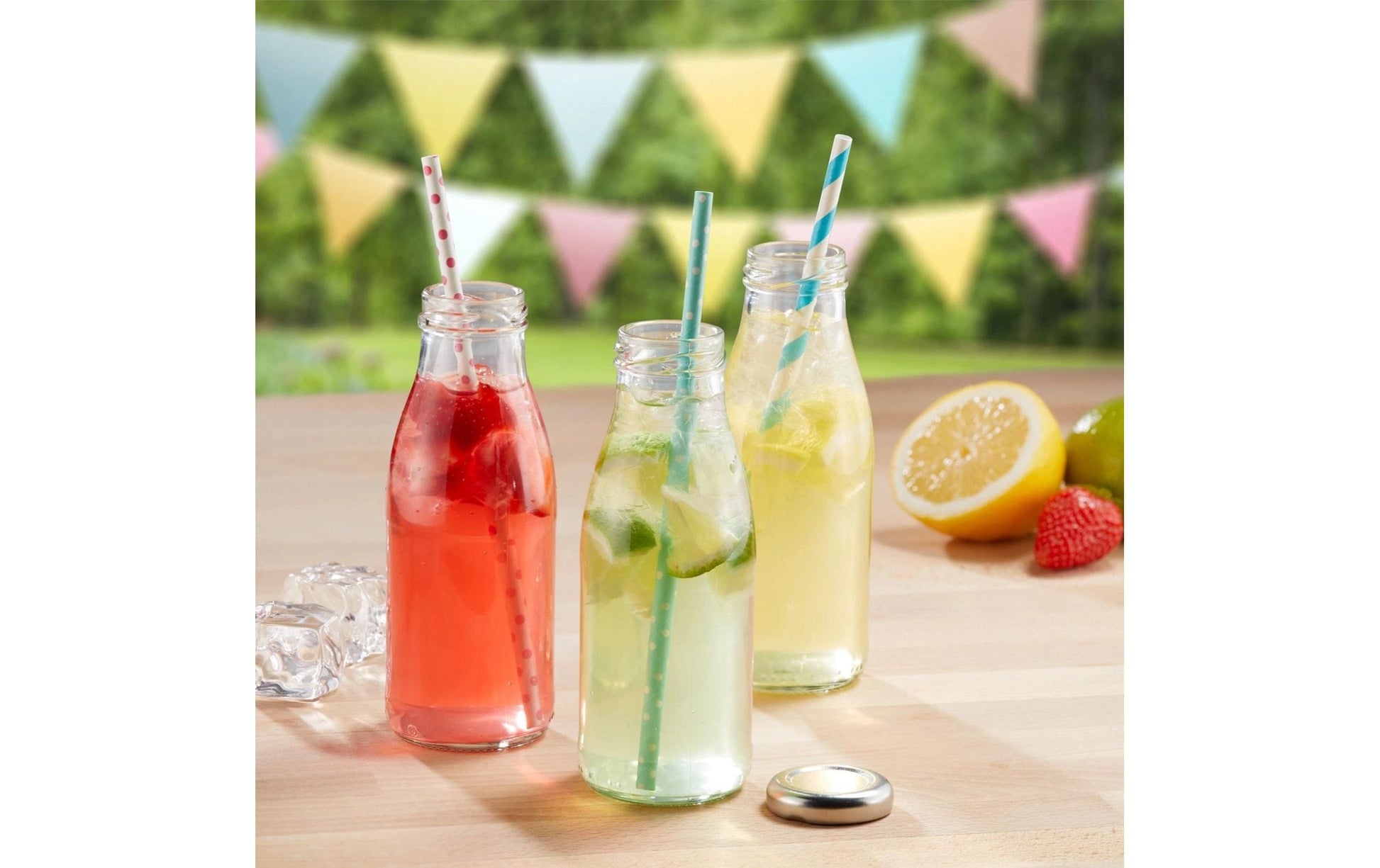 Westmark Einmachflasche – 250 ml, Ø 6 cm, H 16 cm, Glas/Edelstahl, Schraubverschluss, spülmaschinenfest