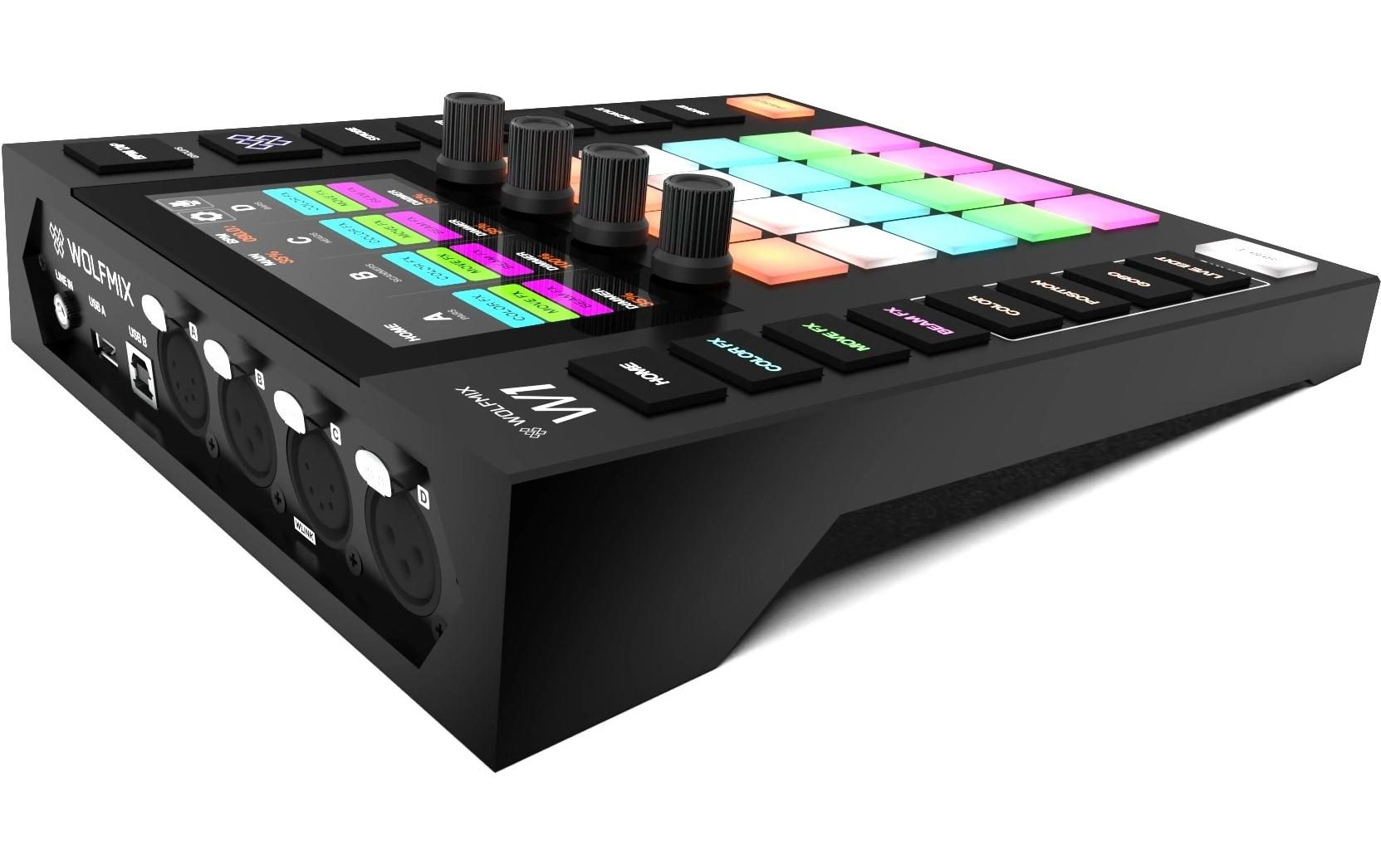 Wolfmix W1 MK2 – USB-Mischpult (2048 Kanäle)