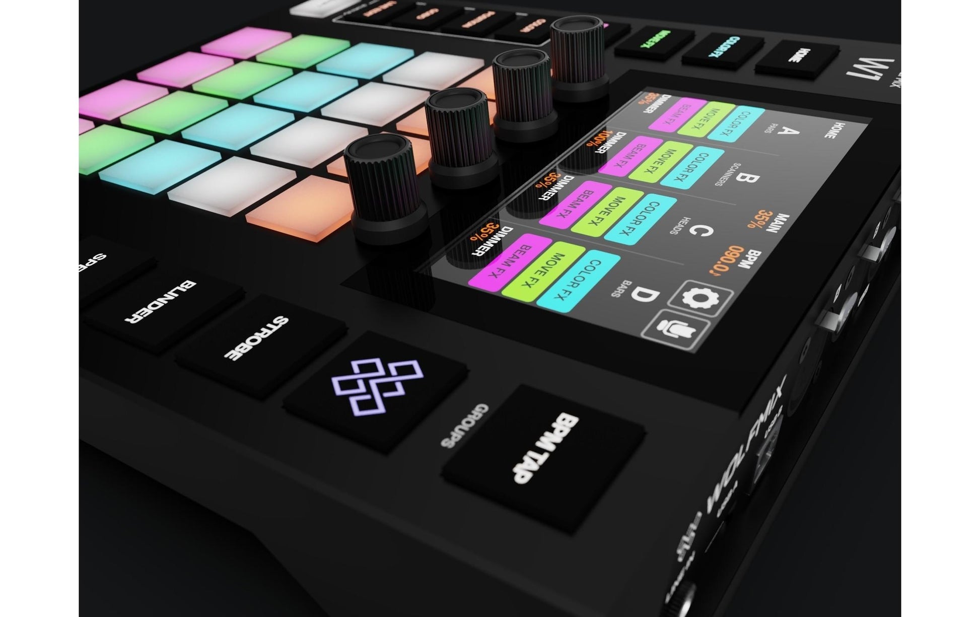 Wolfmix W1 MK2 – USB-Mischpult (2048 Kanäle)