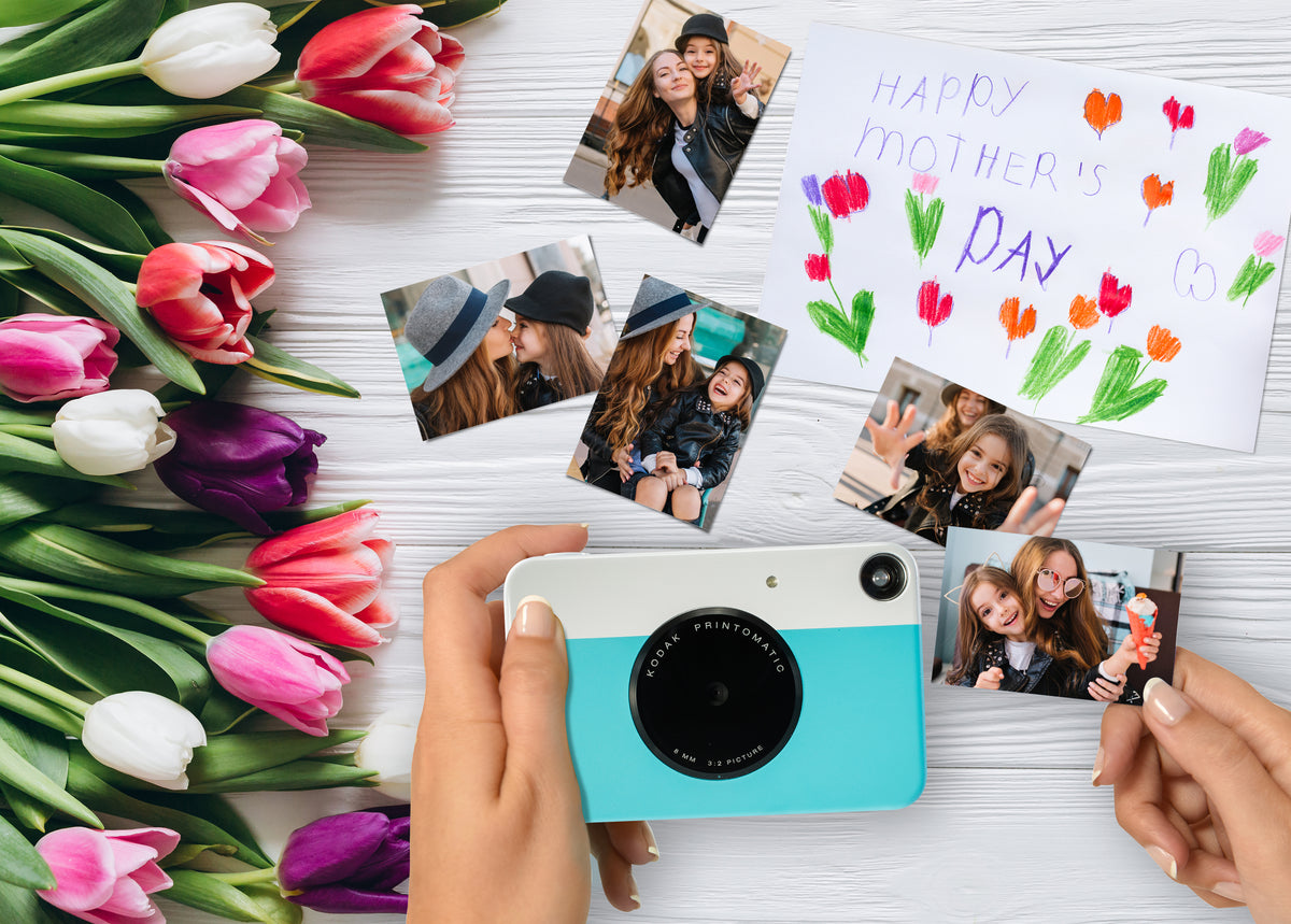 Kodak Printomatic – Sofortbildkamera, Blau