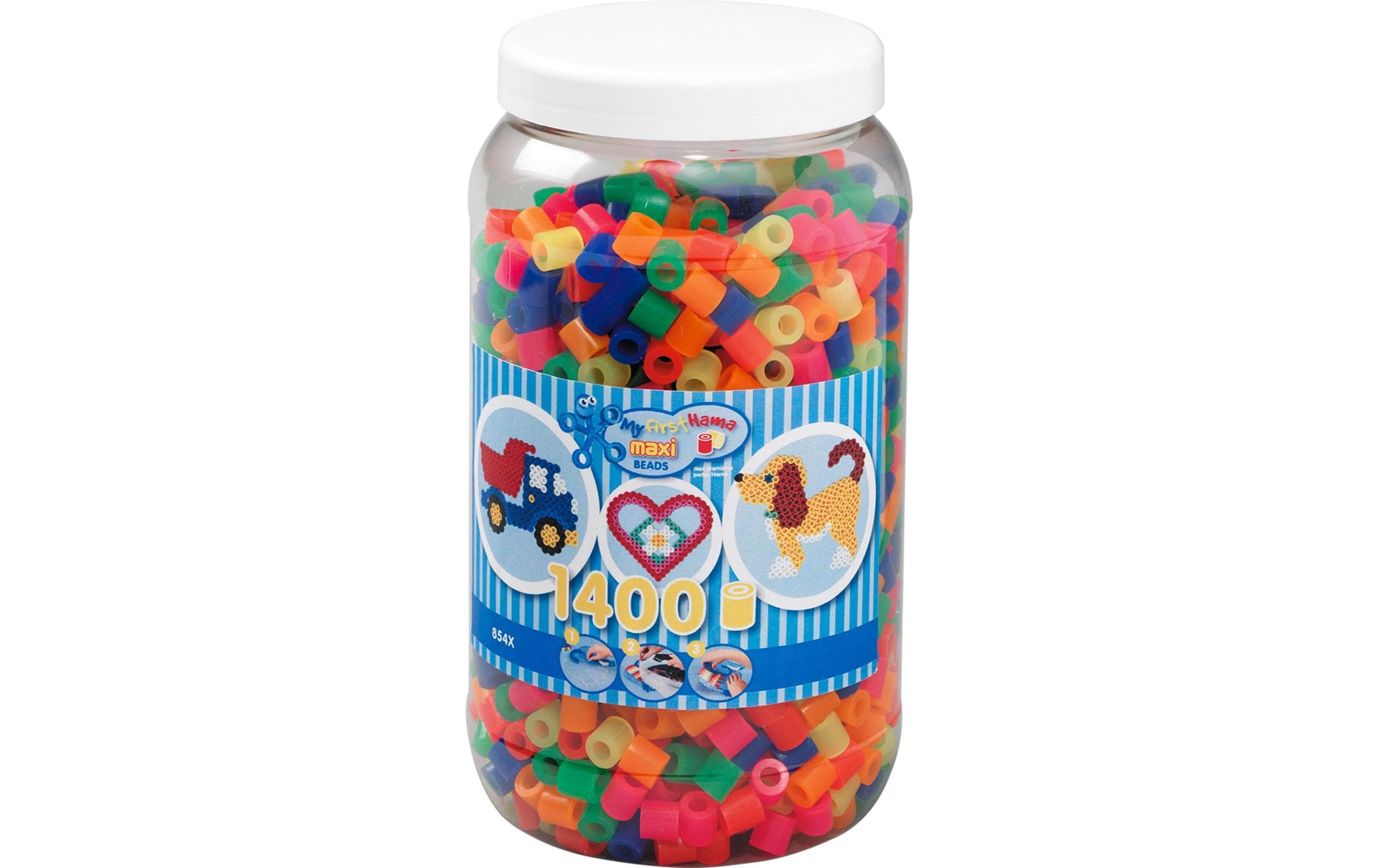 Hama Bügelperlen Maxi, Kunststoff, Mehrfarbig