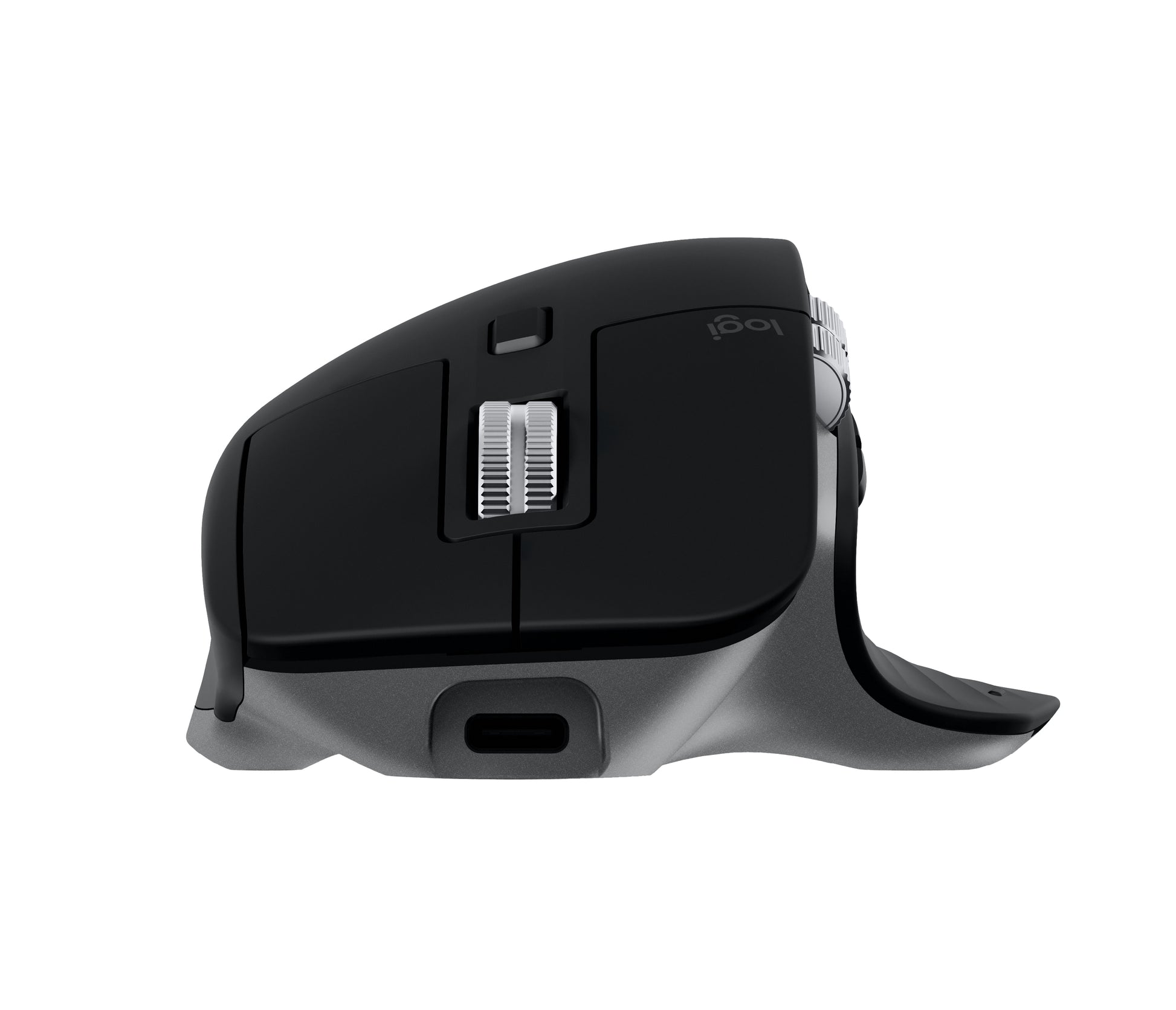 Logitech MX Master 3S für Mac Ergonomische Maus – kabellos, USB-A, 8'000 dpi, 7 Tasten, für Rechtshänder, grau