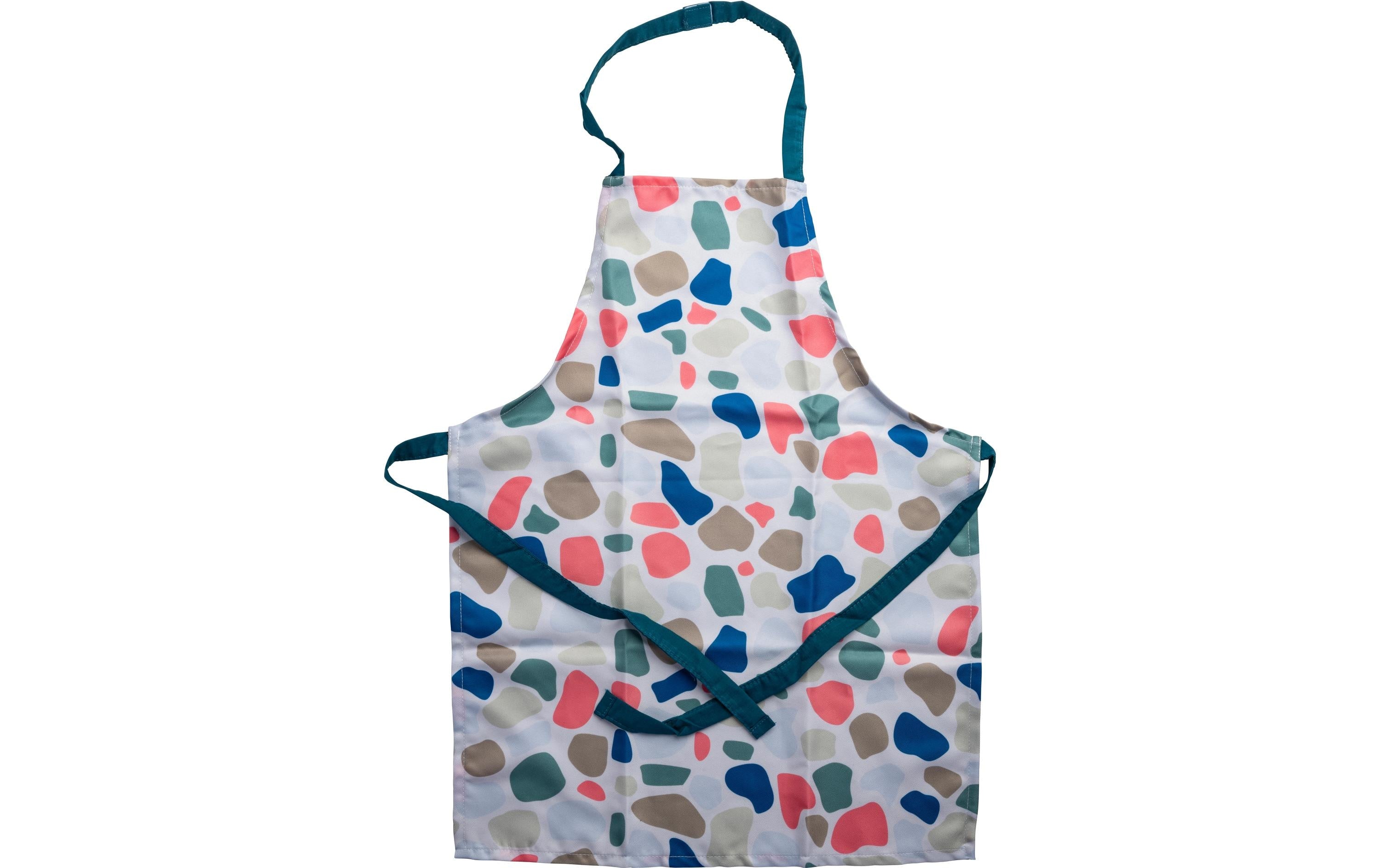 Fackelmann MiniCooking Schürze, Kochschürze – Baumwolle/Polyester, 58×45 cm, Mehrfarbig