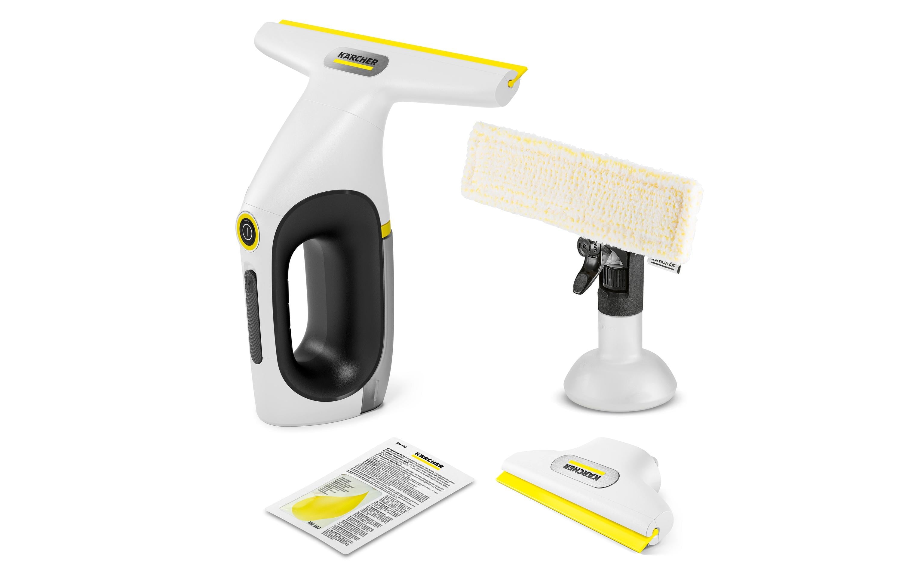 Kärcher Akku-Handstaubsauger WV 2 Universal Pre – 0,12 l, 100 V, 35 min