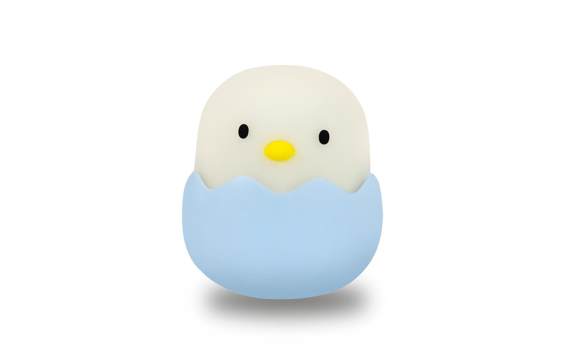 Sombo Nachtlicht Baby Eggy – 5 lm, 3000 K/mehrfarbig, Akku, IP20 – Hellblau