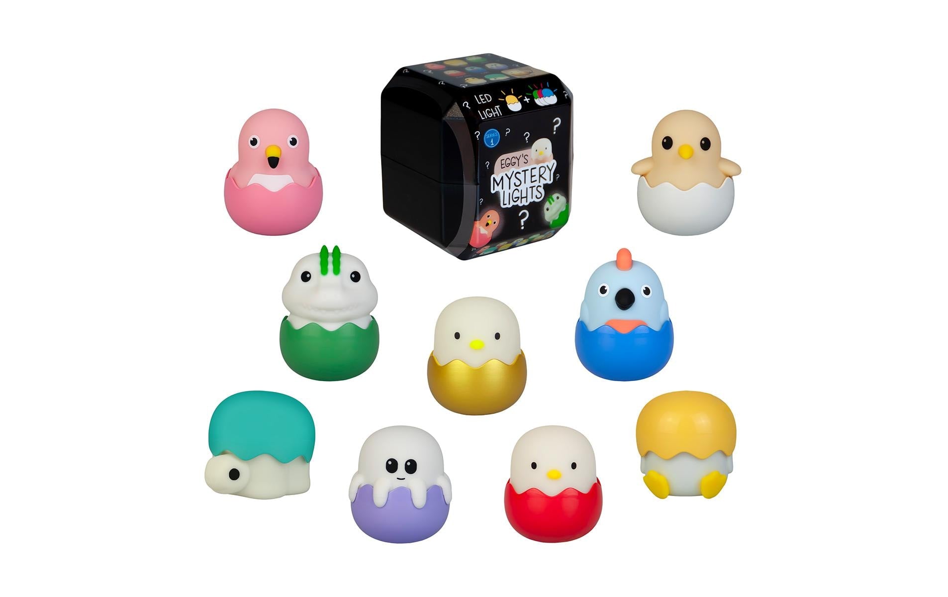 Sombo Nachtlicht – Ø 4,5 × 5 cm, 0,2 W, 3000 K, dimmbar, Akku/USB, Touch, mehrfarbig