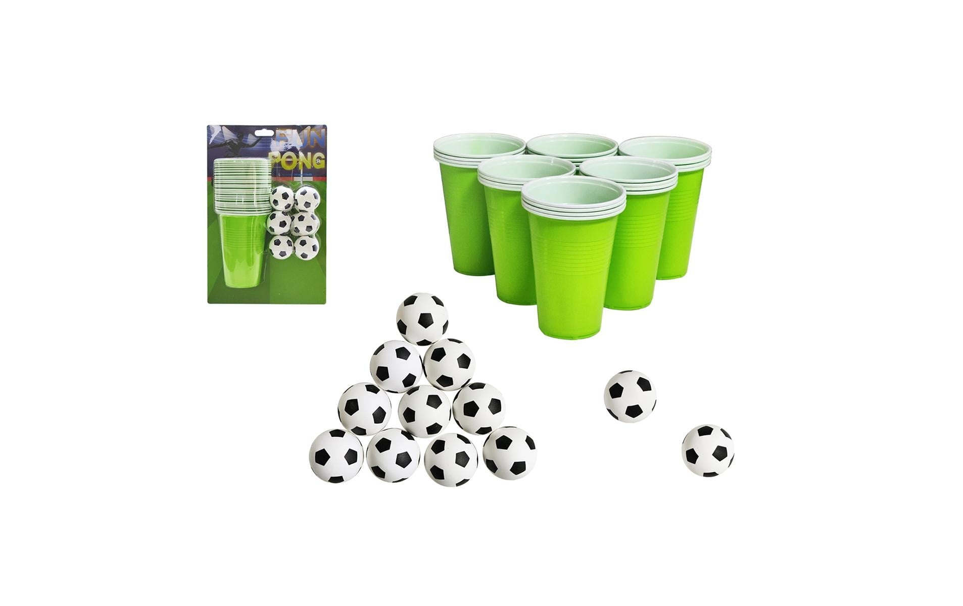 Sombo Trinkspiel Fussball – Mehrfarbig – Kunststoff – 36 Stk