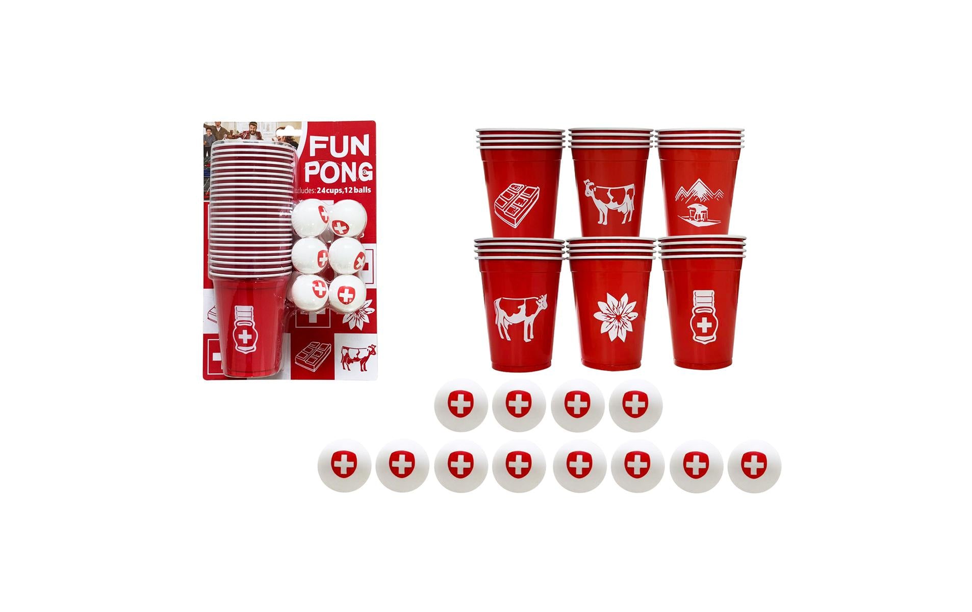 Sombo Partyaccessoire – Fussball – Mehrfarbig – Kunststoff – 36 Stk