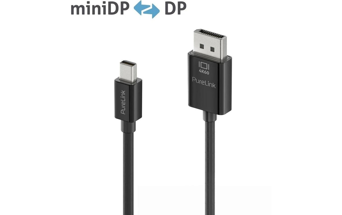 PureLink Mini-DisplayPort-auf-DisplayPort-Kabel DP 1.2 4K 60 Hz – 1,5 m