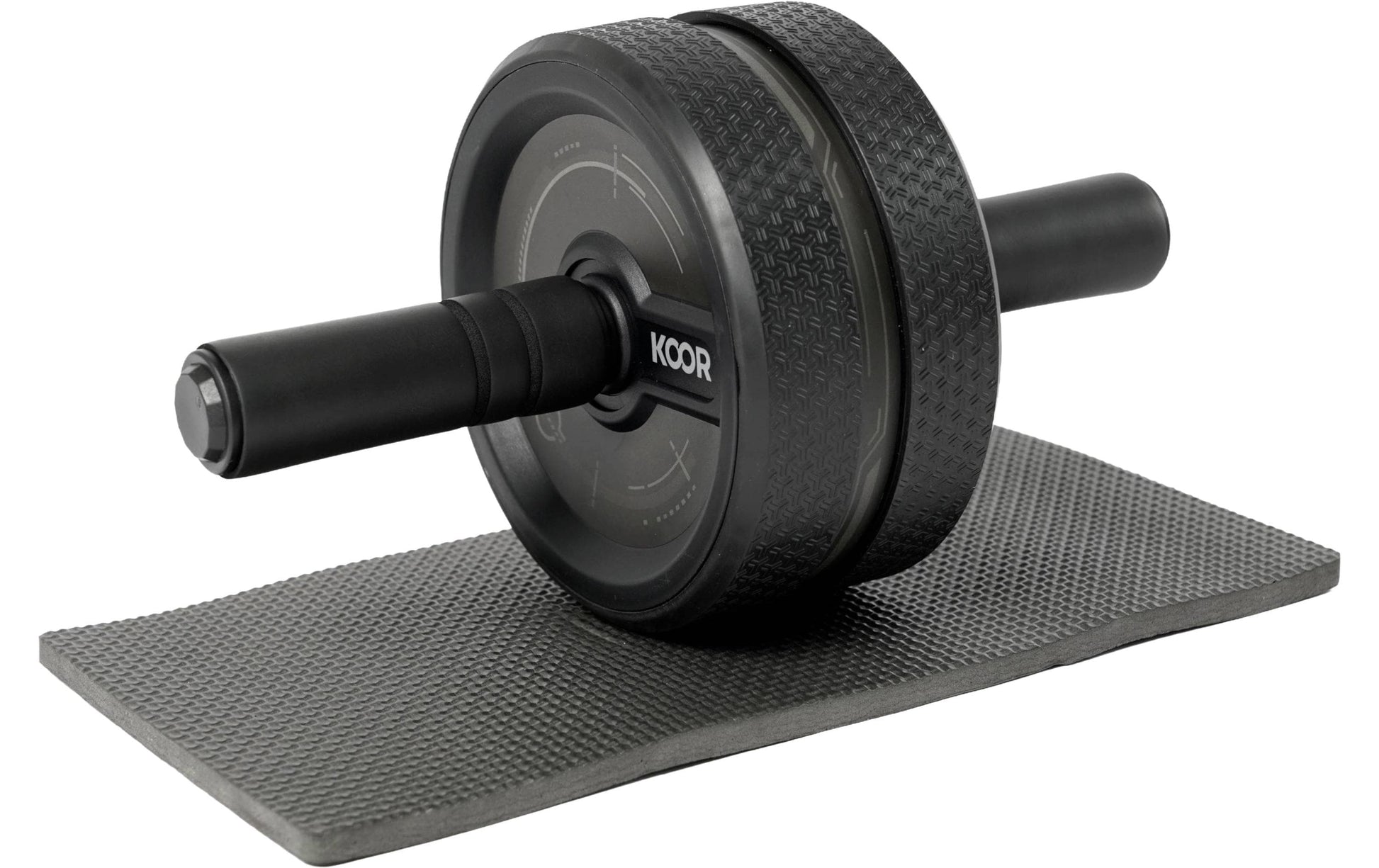 Koor Bauchmuskeltrainer Pro – mit Matte – Schwarz
