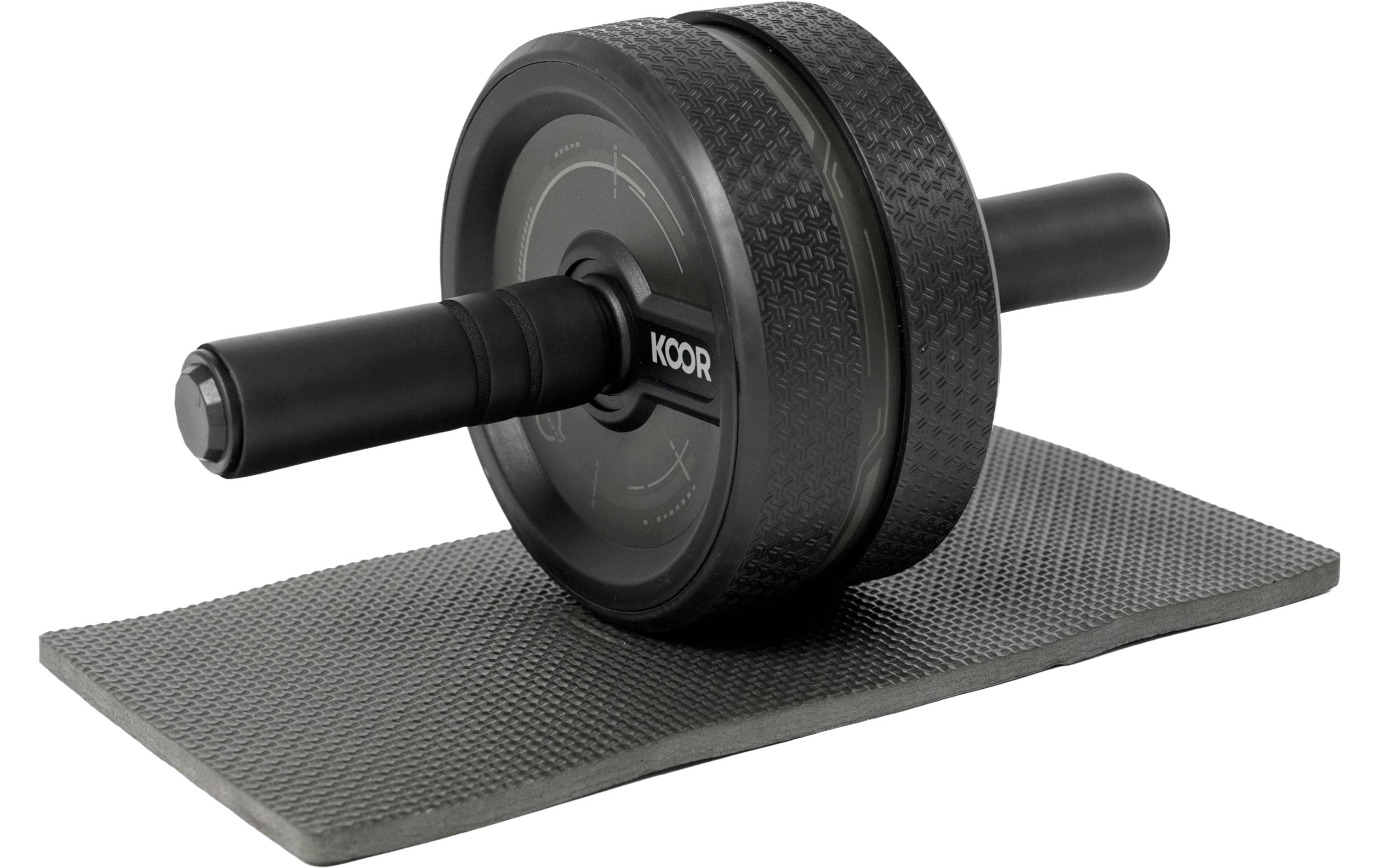 Koor Bauchmuskeltrainer Pro – mit Matte – Schwarz