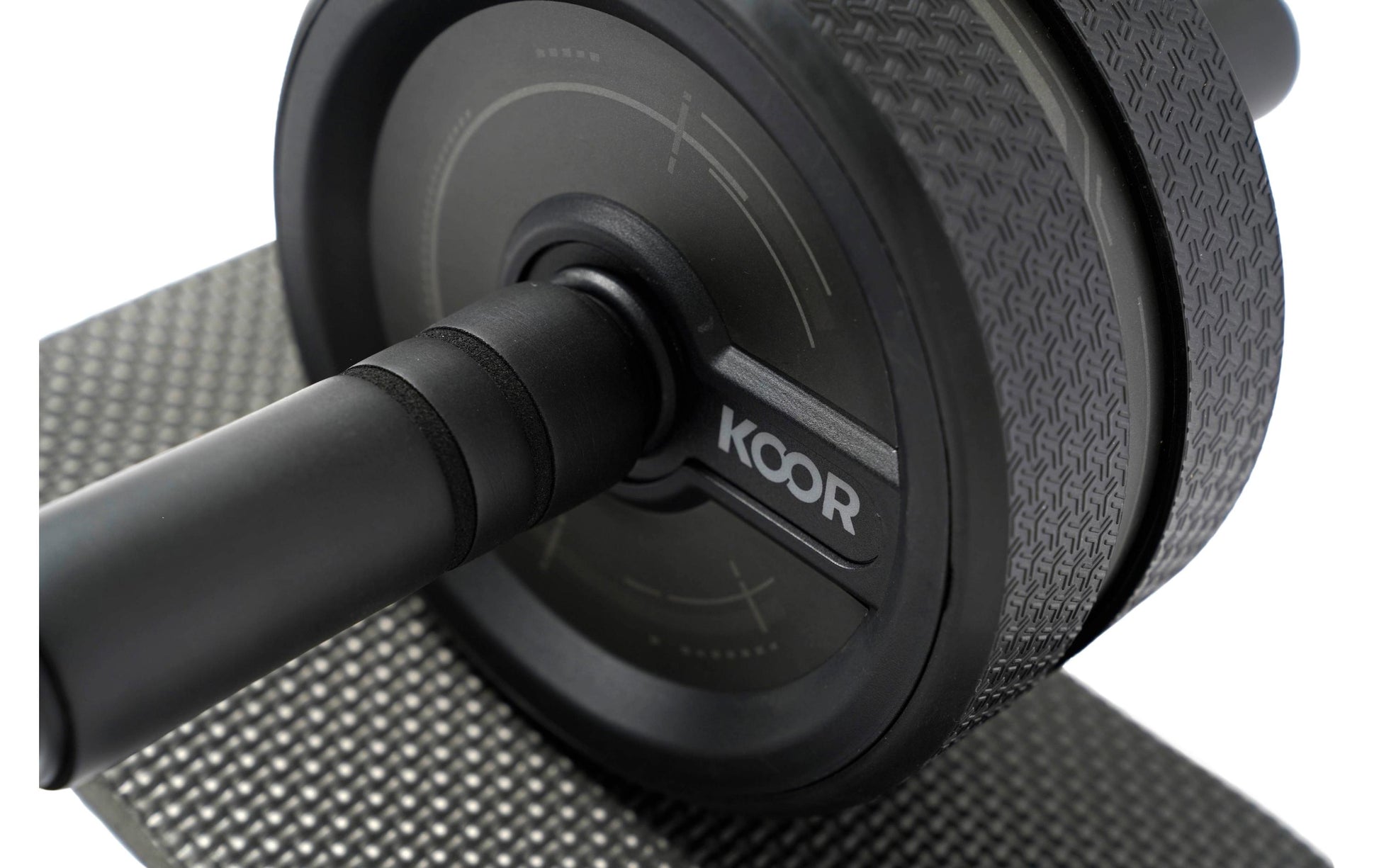 Koor Bauchmuskeltrainer Pro – mit Matte – Schwarz