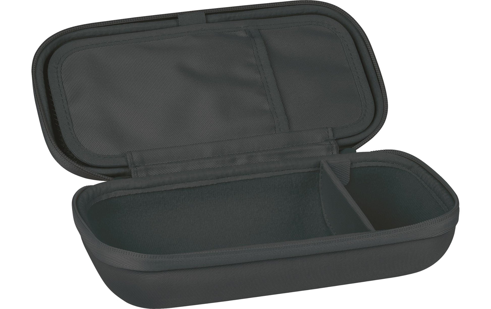Brunnen Schlamperetui, schwarz, Nylon, 12,9 × 7,8 × 25,8 cm