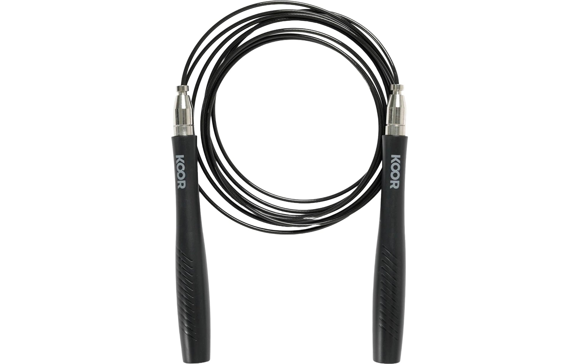 Koor Springseil Pro – Fitness, Bandlänge 2,8 m – Schwarz