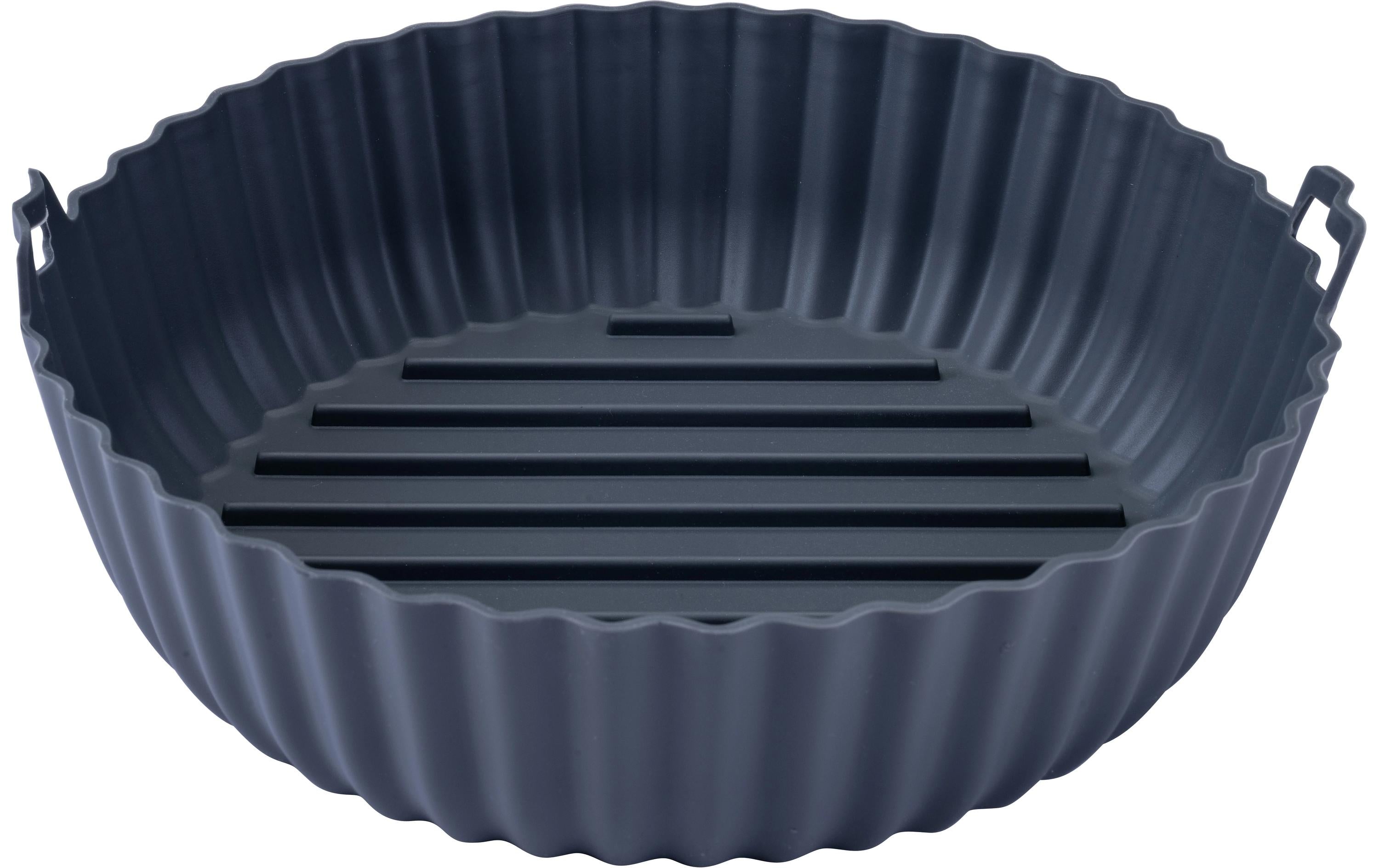 Fackelmann Silikonform für Heissluftfritteusen – Ø 19 × 6,3 cm, Silikon