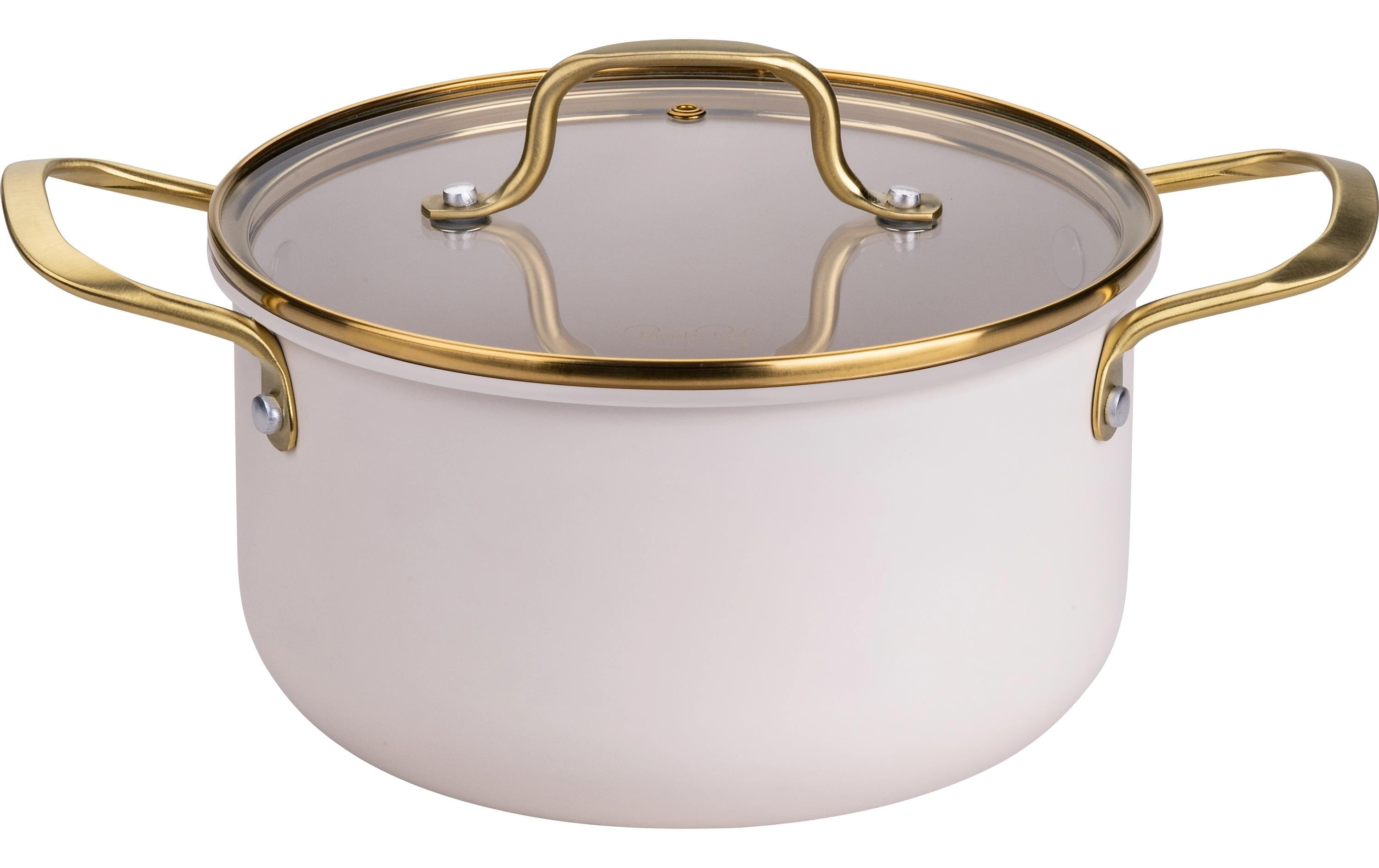 Fackelmann Kochtopf Pamela Reif – 3,4 l, Ø 20 cm, Aluminium, für Induktion, Gas, Glaskeramik und mehr
