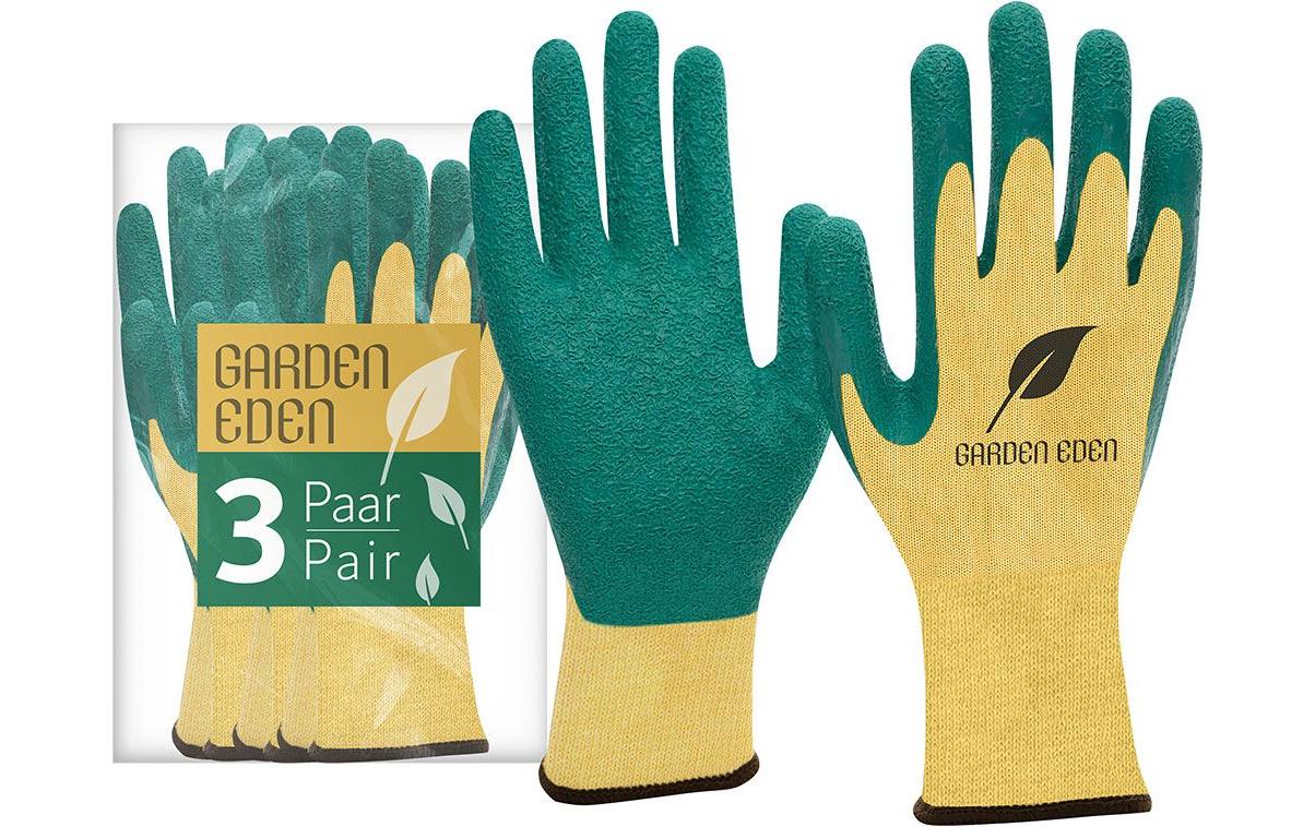 Ace Arbeitshandschuhe – Grösse 11, 3 Paar – Latex, Grün