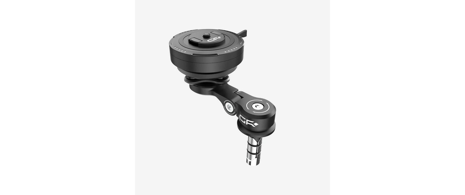 Grxplore GR-MT7 – Fahrrad-/Motorrad-Halterung – Magnetisch, kabelloses Laden – Lenker/Vorbau – Schwarz