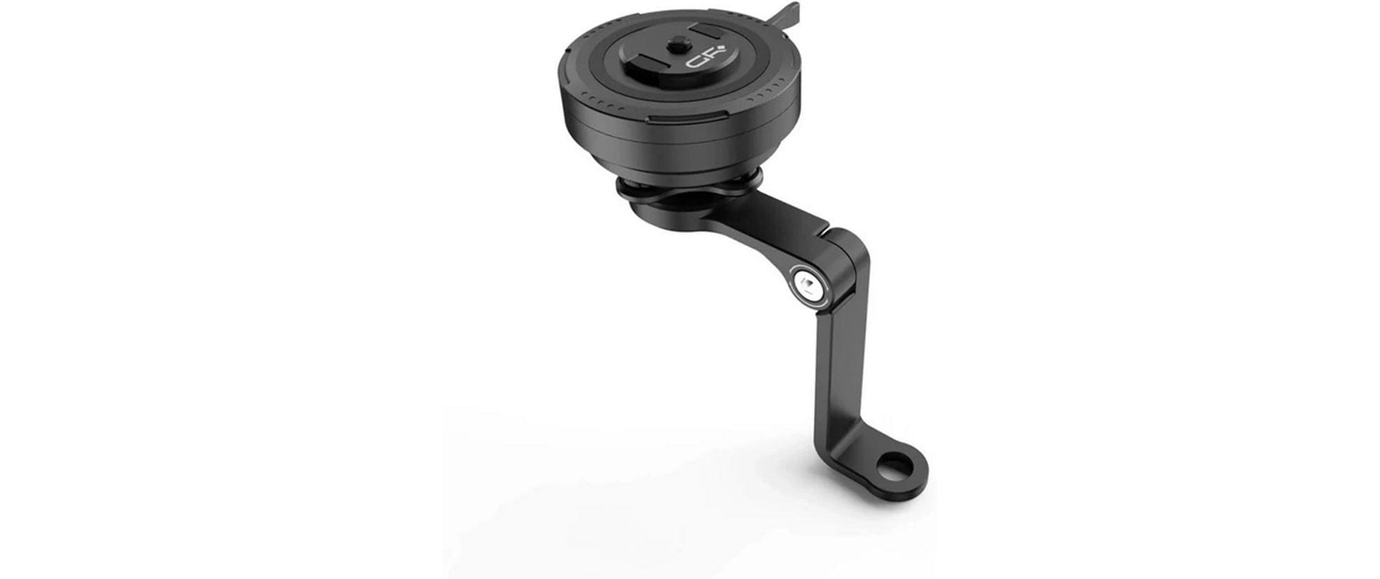 Grxplore MT16 – Fahrrad-/Motorrad-Halterung – magnetisch, 360° – für M6/M8/M10-Spiegelschäfte – Schwarz