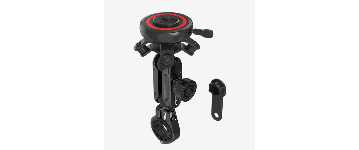 Grxplore MS66 – Fahrrad-/Motorrad-Halterung – magnetisch, Lenker – für Smartphones – Schwarz