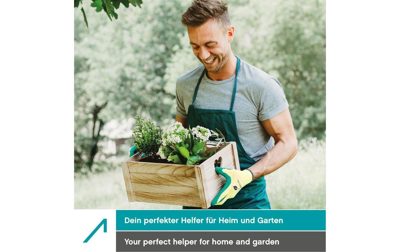Ace Arbeitshandschuhe – Grösse 11, 3 Paar – Latex, Grün