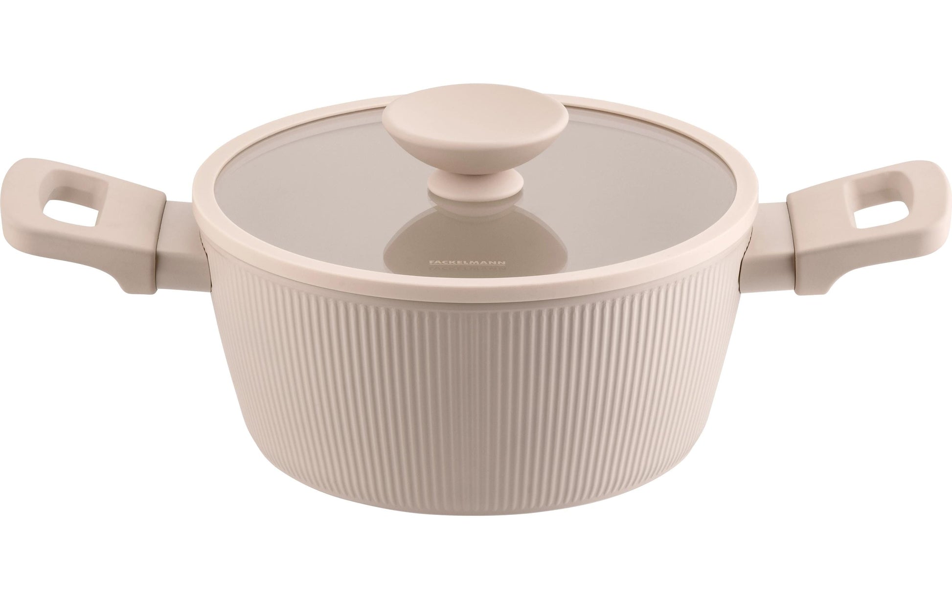 Fackelmann Kochtopf – 2,5 l, Ø 20 cm, Aluminium, für Induktion, Gas, Glaskeramik und mehr