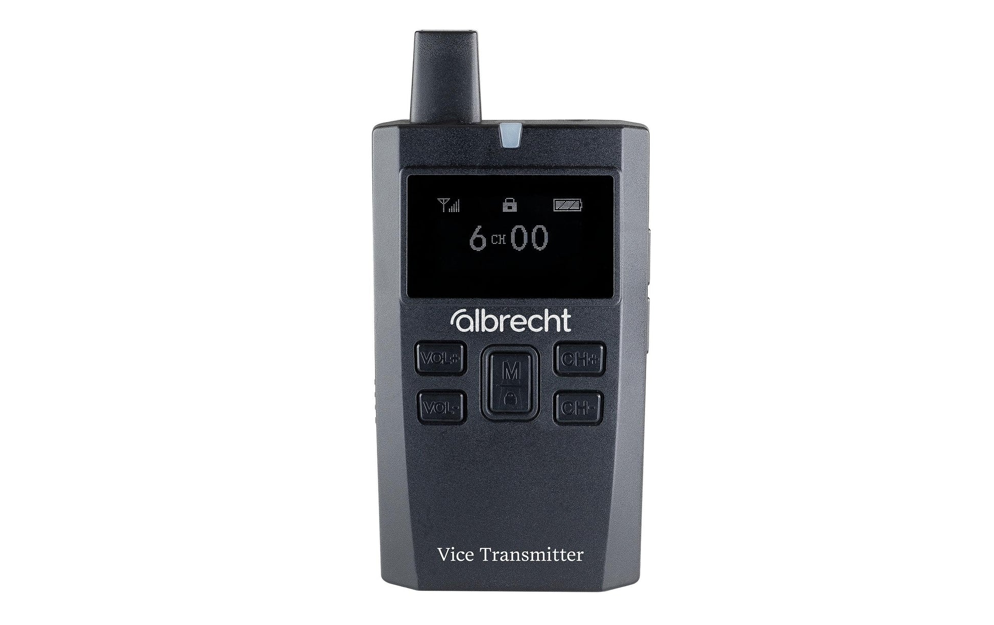 Albrecht Multicom 2 – Funkgerät (2er-Set), 16 Kanäle, Reichweite bis 0,3 km, Wasserfest