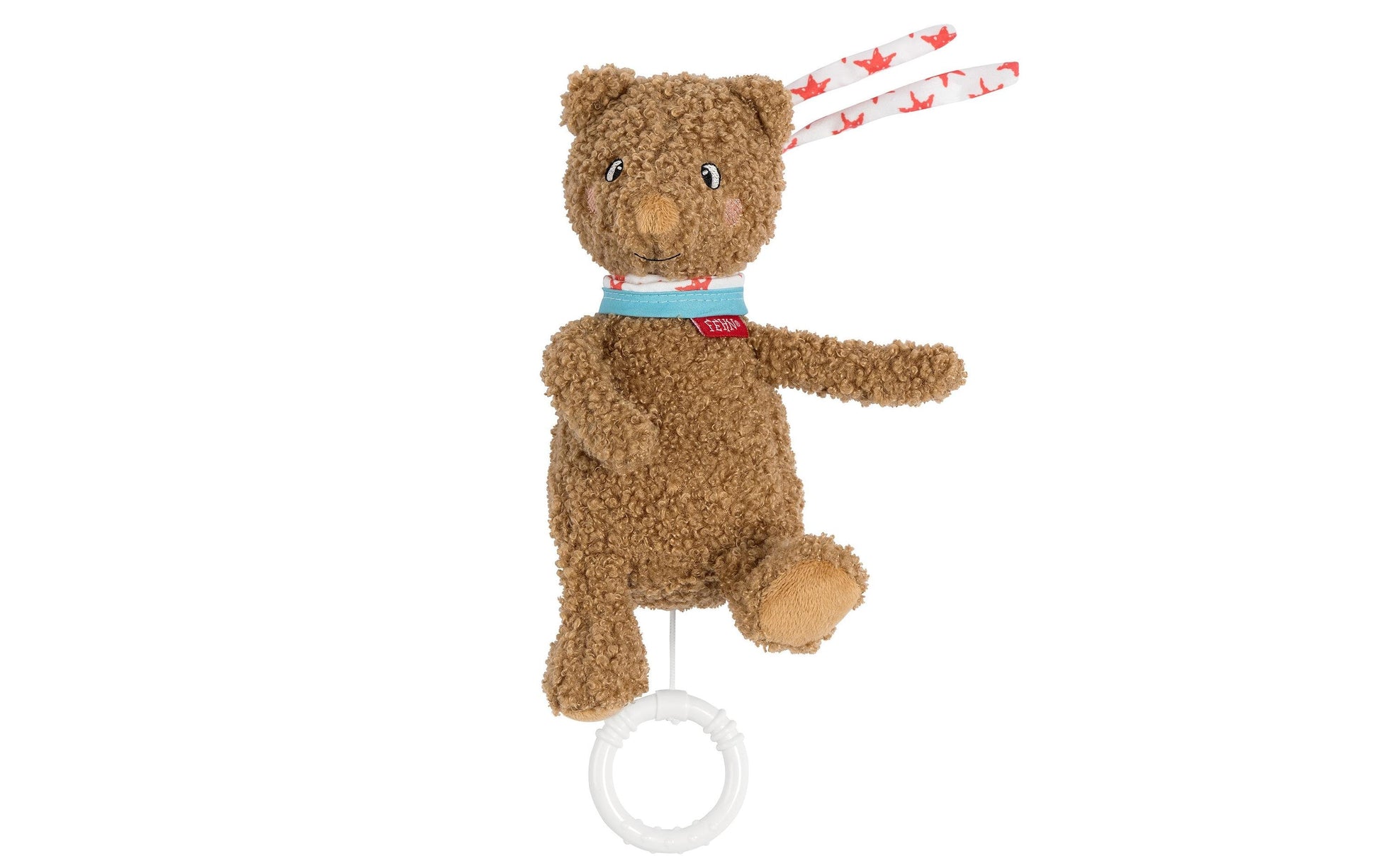 Fehn Plüschtier Bär Fred – Geschenkset – Plüsch, Mehrfarbig