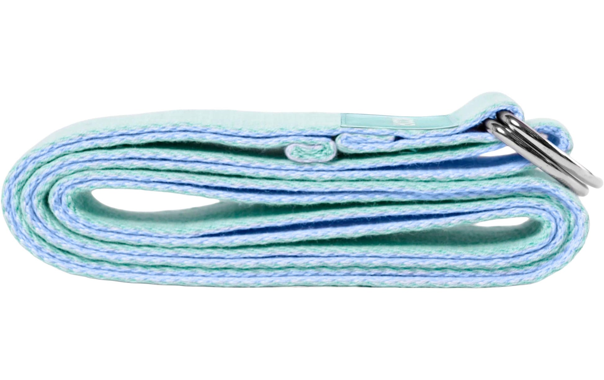 Koor Yogagurt – 3,8 cm breit – blau, Polyester/Baumwolle