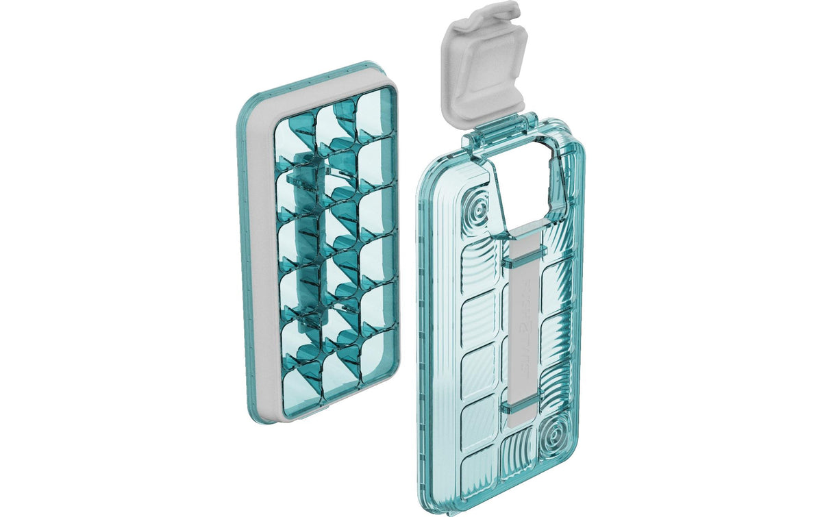 Cpc Icebreaker – Eiswürfelform, 18 Eiswürfel, 24,5 × 12,7 cm, Polypropylen (PP)/TPE, türkis, BPA-frei
