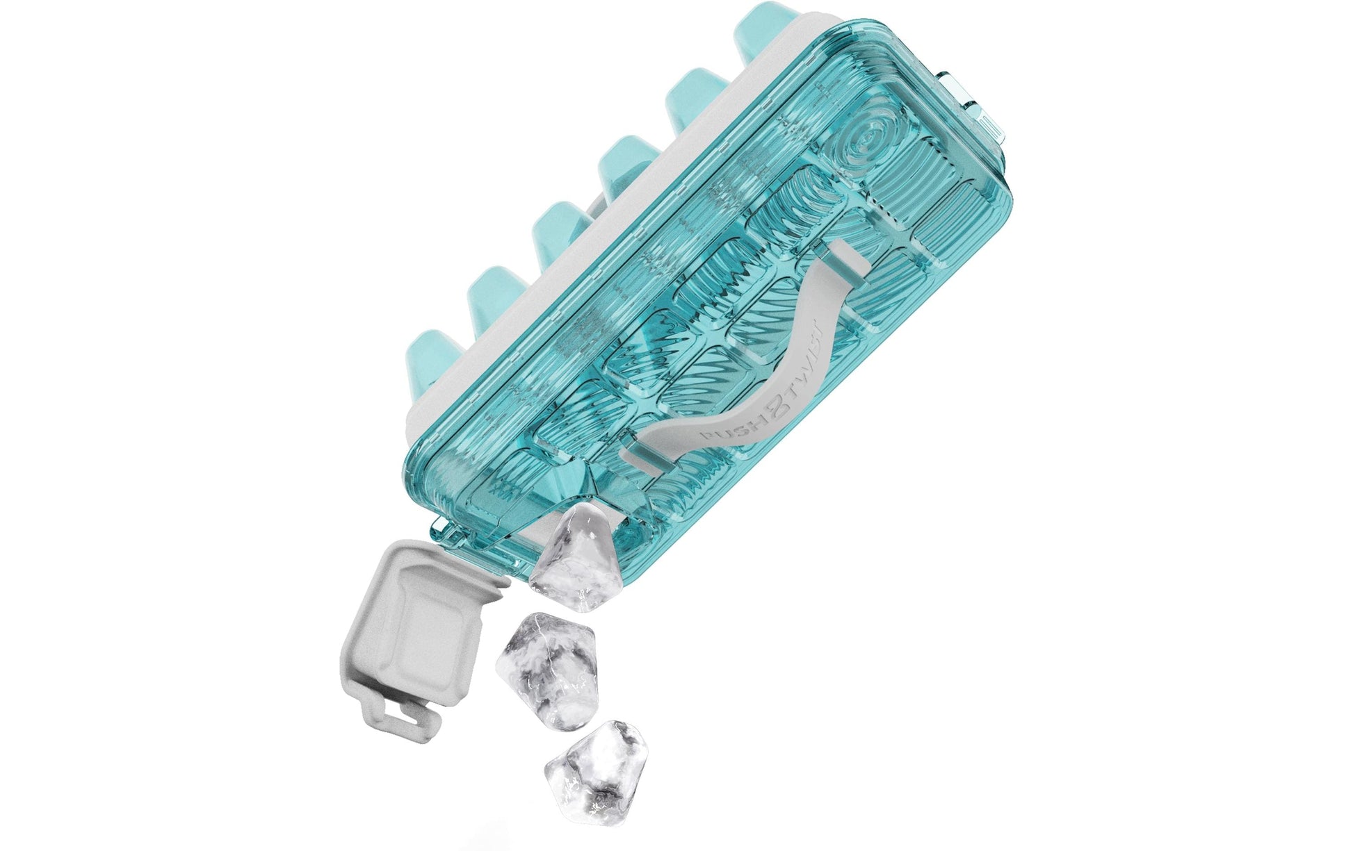 Cpc Icebreaker – Eiswürfelform, 18 Eiswürfel, 24,5 × 12,7 cm, Polypropylen (PP)/TPE, türkis, BPA-frei