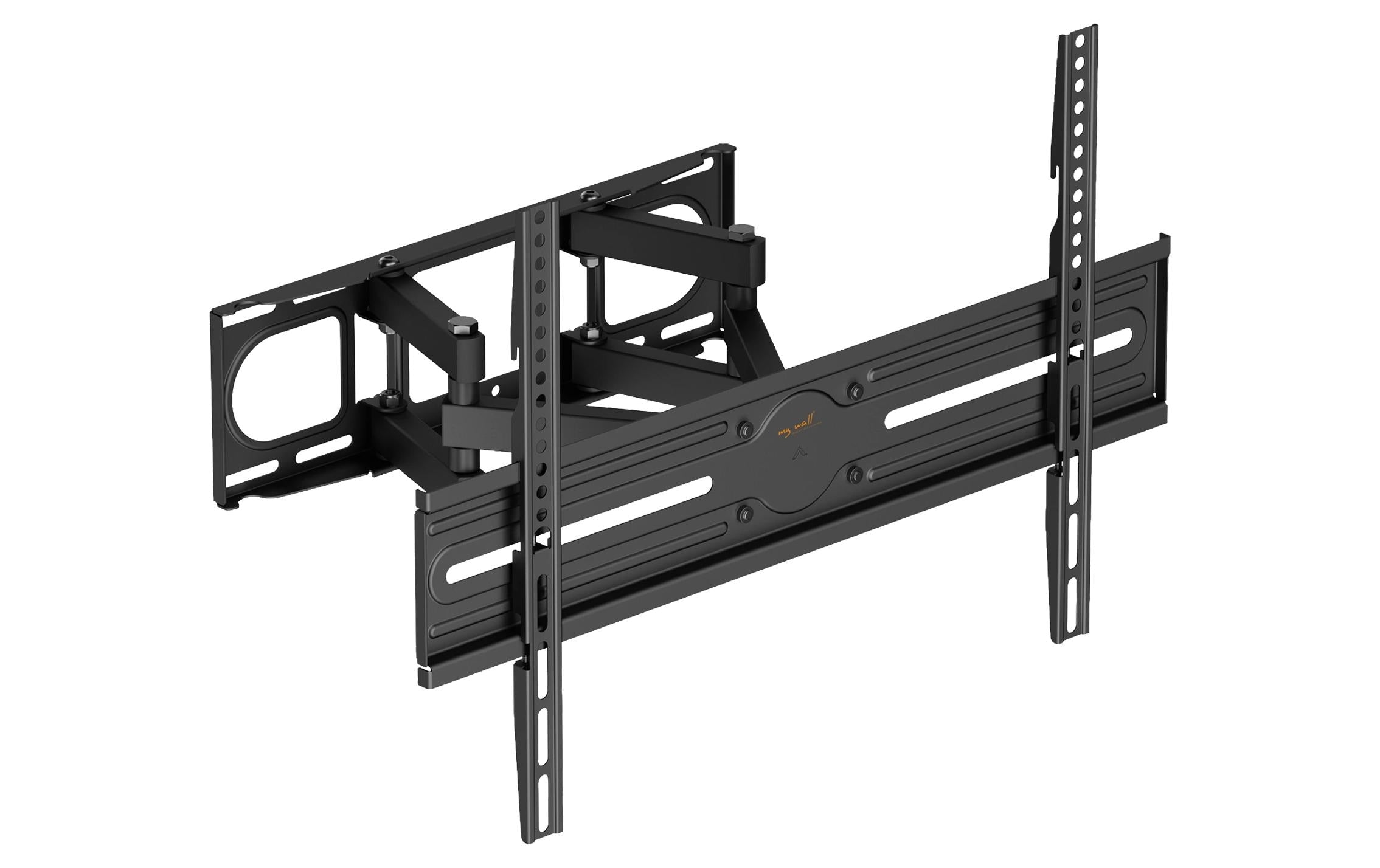 myWall My Wall Wandhalterung – Vollbeweglich – 37–80" – VESA 100×100–600×400 – bis 40 kg, Höhenverstellbar – Schwarz