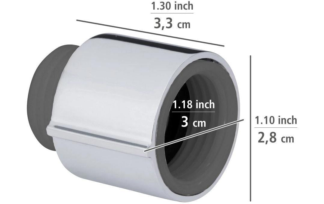 Wenko Wassersparer – 1/2" Anschluss, ABS, Grau