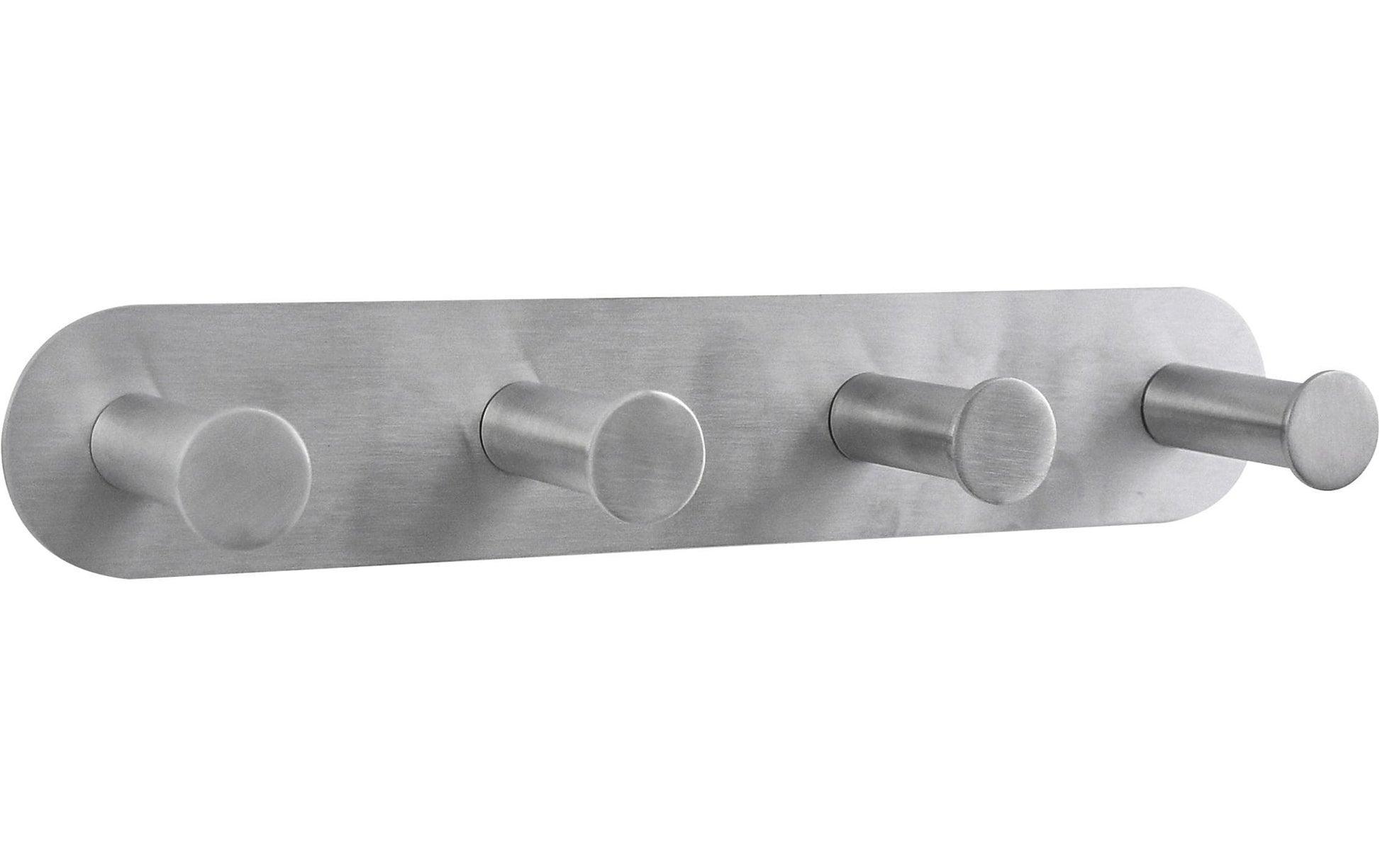 Spirella Haken – Edelstahl, 4 kg, Selbstklebend, 25,5×4,5 cm