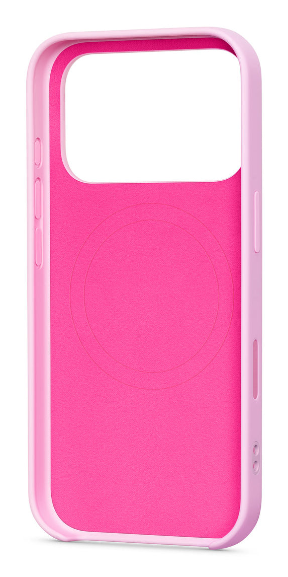 Apple Control Backcover – für Apple iPhone 17 Pro, MagSafe, mit Ständer, Mikrofaser+PC, Pebble Pink