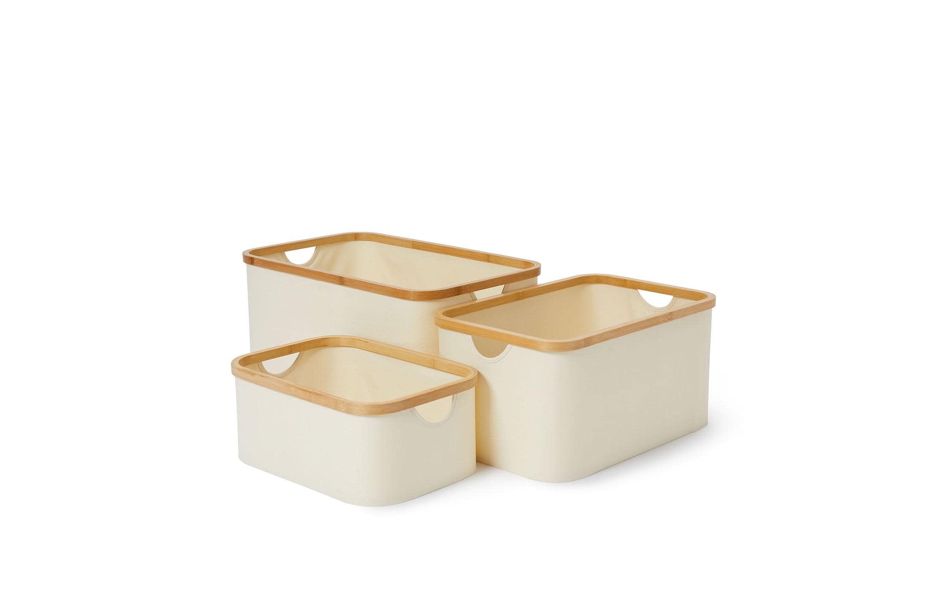 Lumaland Aufbewahrungsbox – Holz – Beige