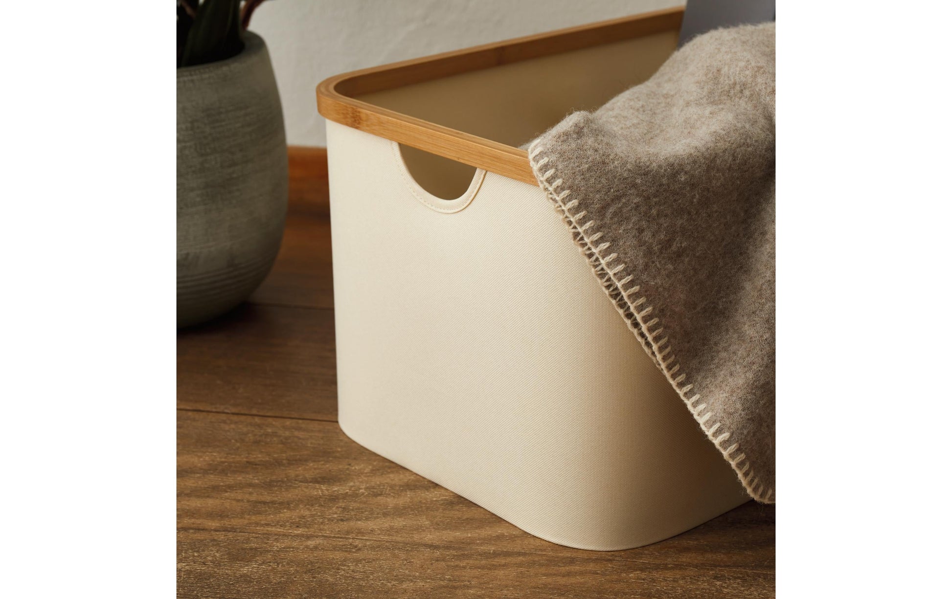 Lumaland Aufbewahrungsbox – Holz – Beige