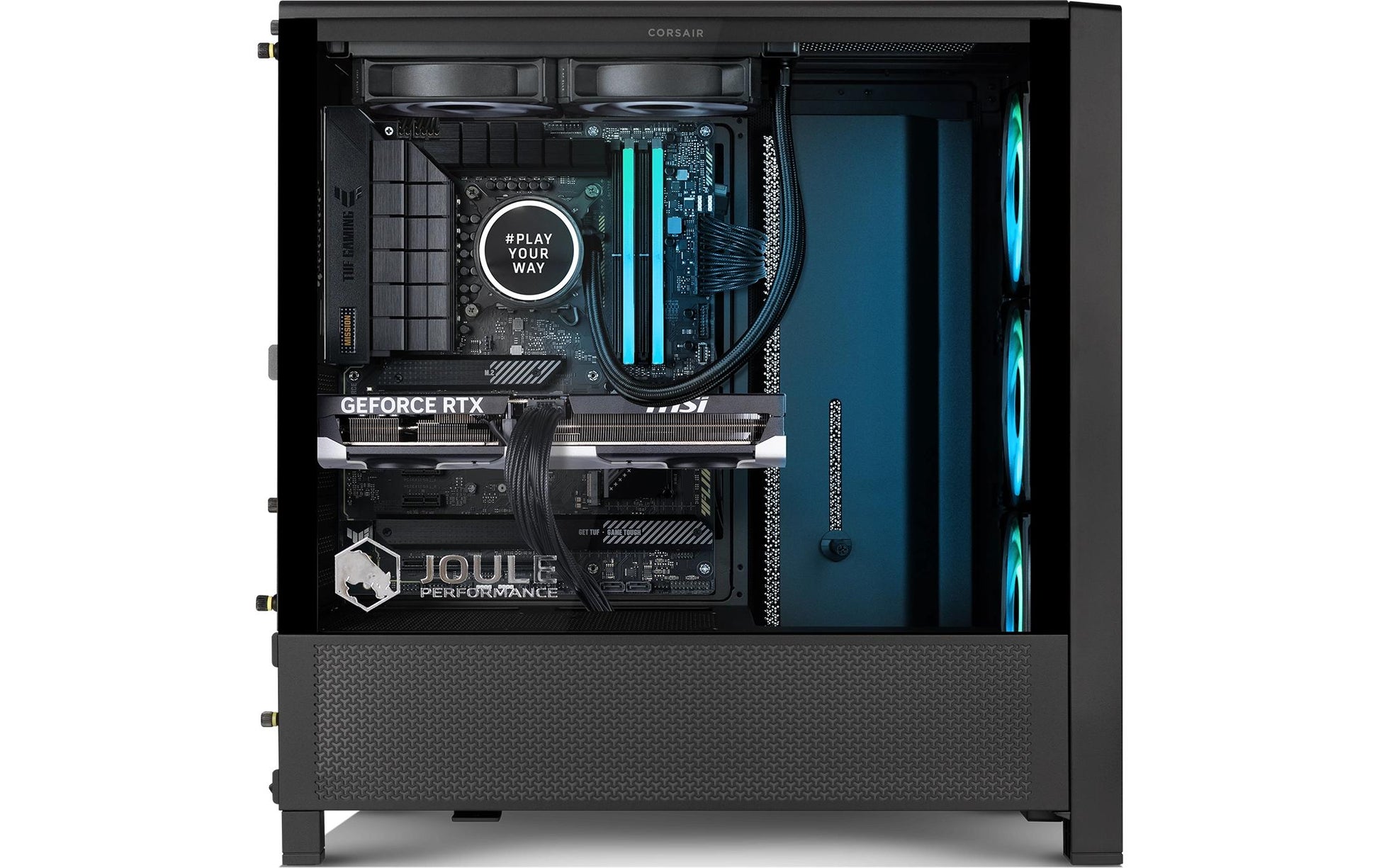 Joule Performance Tower – AMD Ryzen 7 7800X3D, 32 GB RAM, 2 TB SSD, NVIDIA RTX 5070, Windows 11 Home