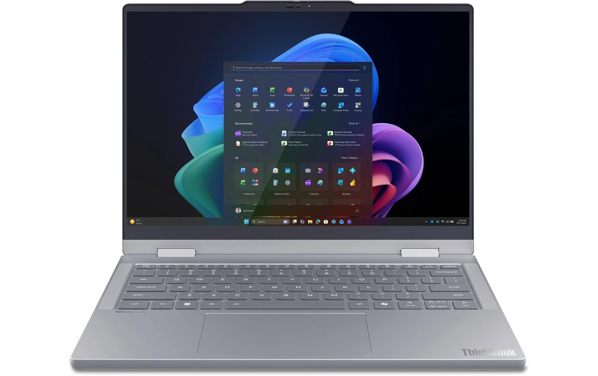 Lenovo ThinkBook 14 2in1 G6 – 14" Touch, Core Ultra 7 355, 16 GB, 512 GB SSD, Win 11 Pro