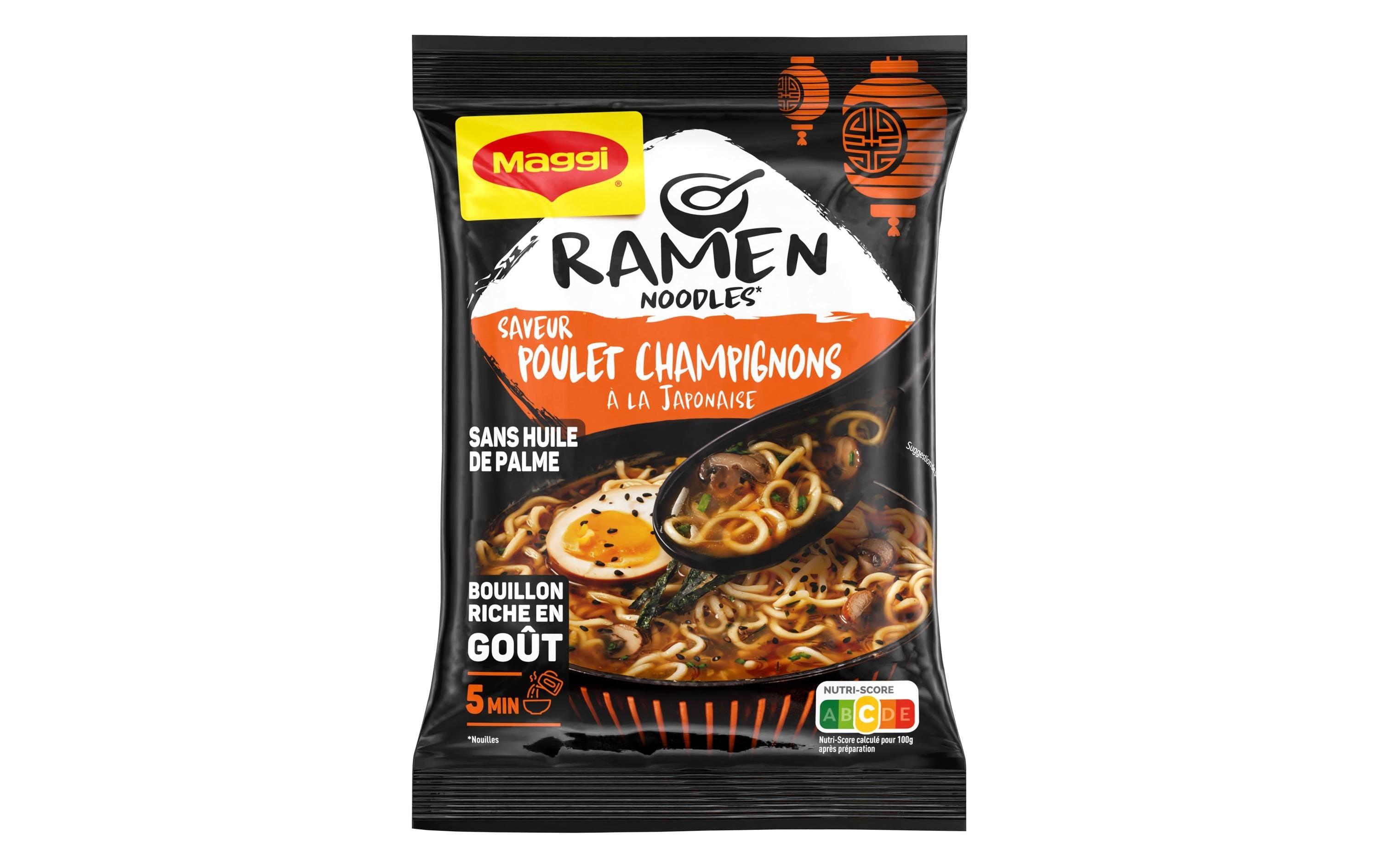 Maggi Ramen Instantnudeln Poulet & Pilz – 90 g