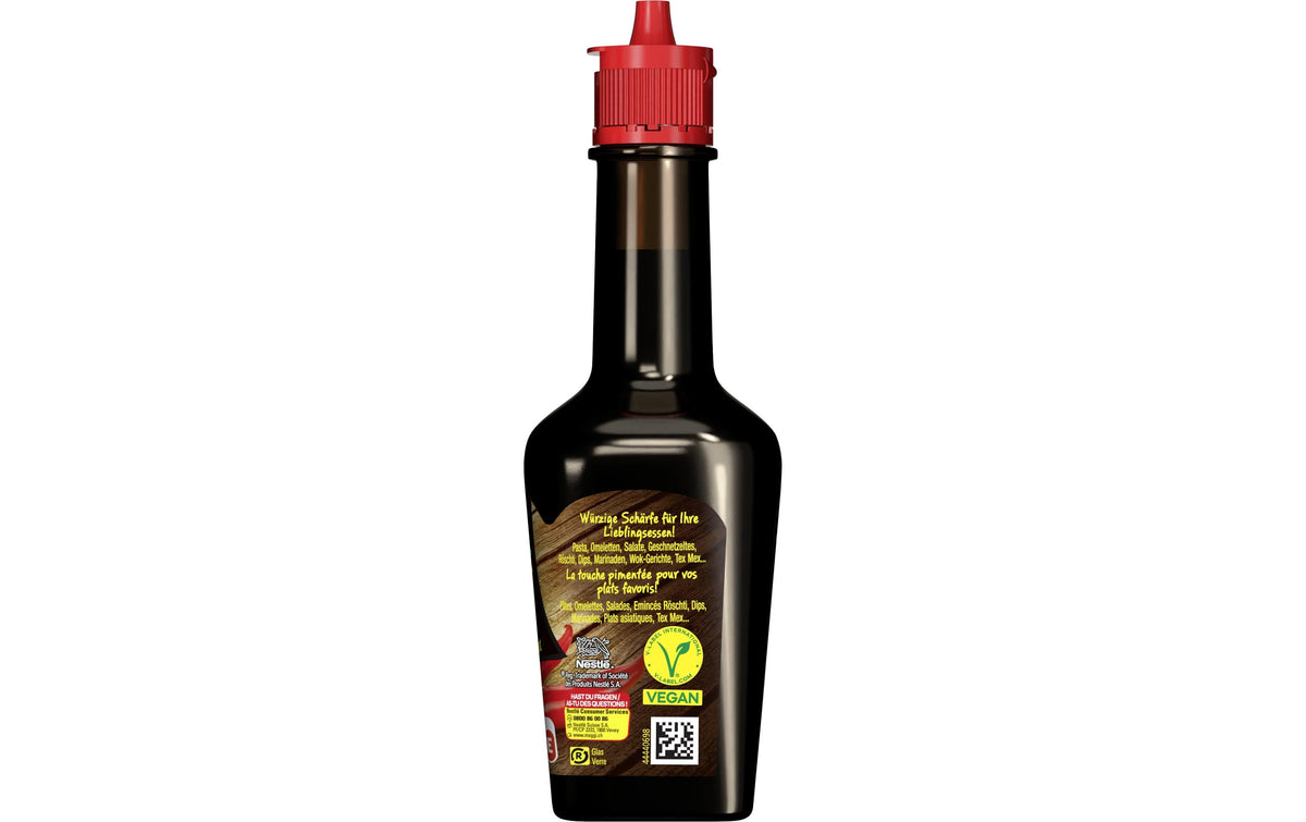 Maggi Flüssigwürze Paprika & Chili scharf – 100 ml
