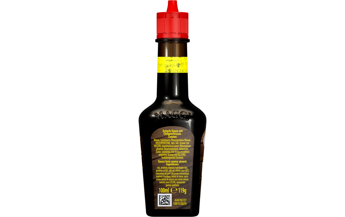 Maggi Flüssigwürze Paprika & Chili scharf – 100 ml
