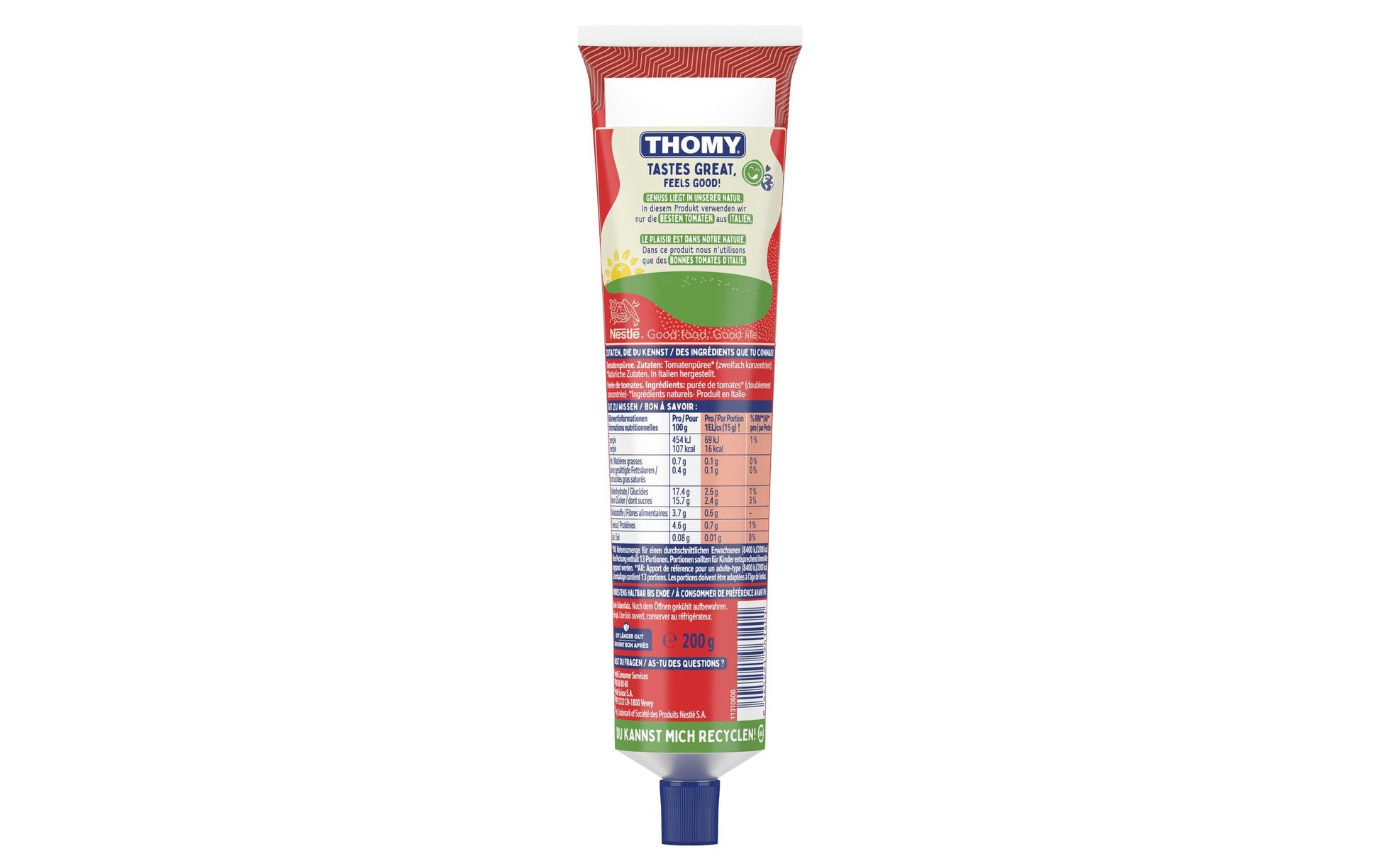 Thomy Tomatenpüree 2-fach konzentriert – 200 g