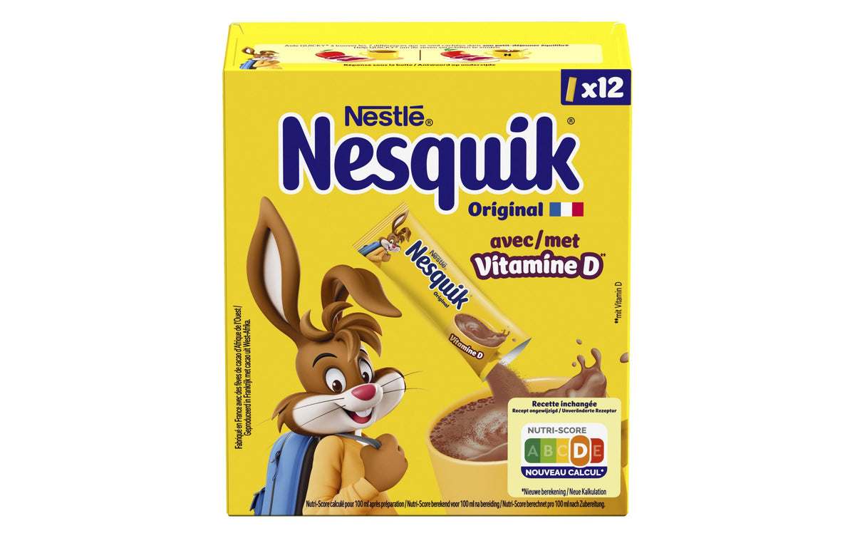 Nesquik getränk Nesquik Kakaopulver Sticks Original mit Vitamin D – 162 g