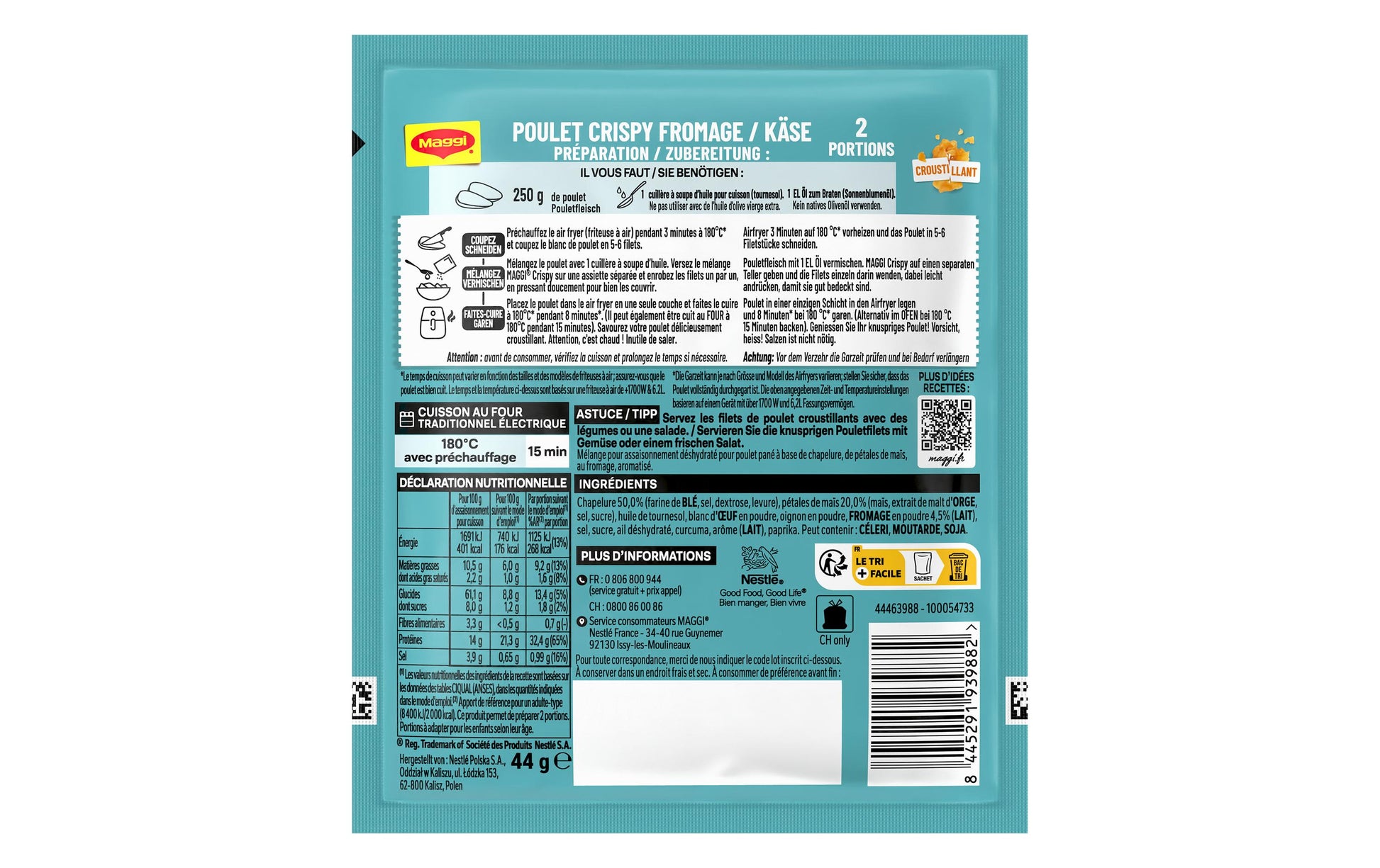 Maggi Airfryer Käse Gewürzmischung – 44 g