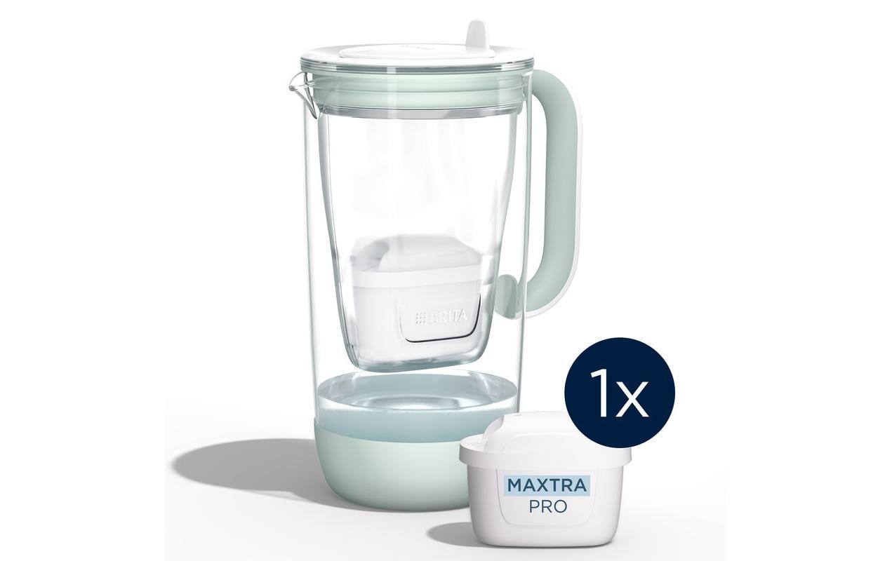 Brita Glaskrug Limited Edition – 2,5 l, Glas, Hellgrün